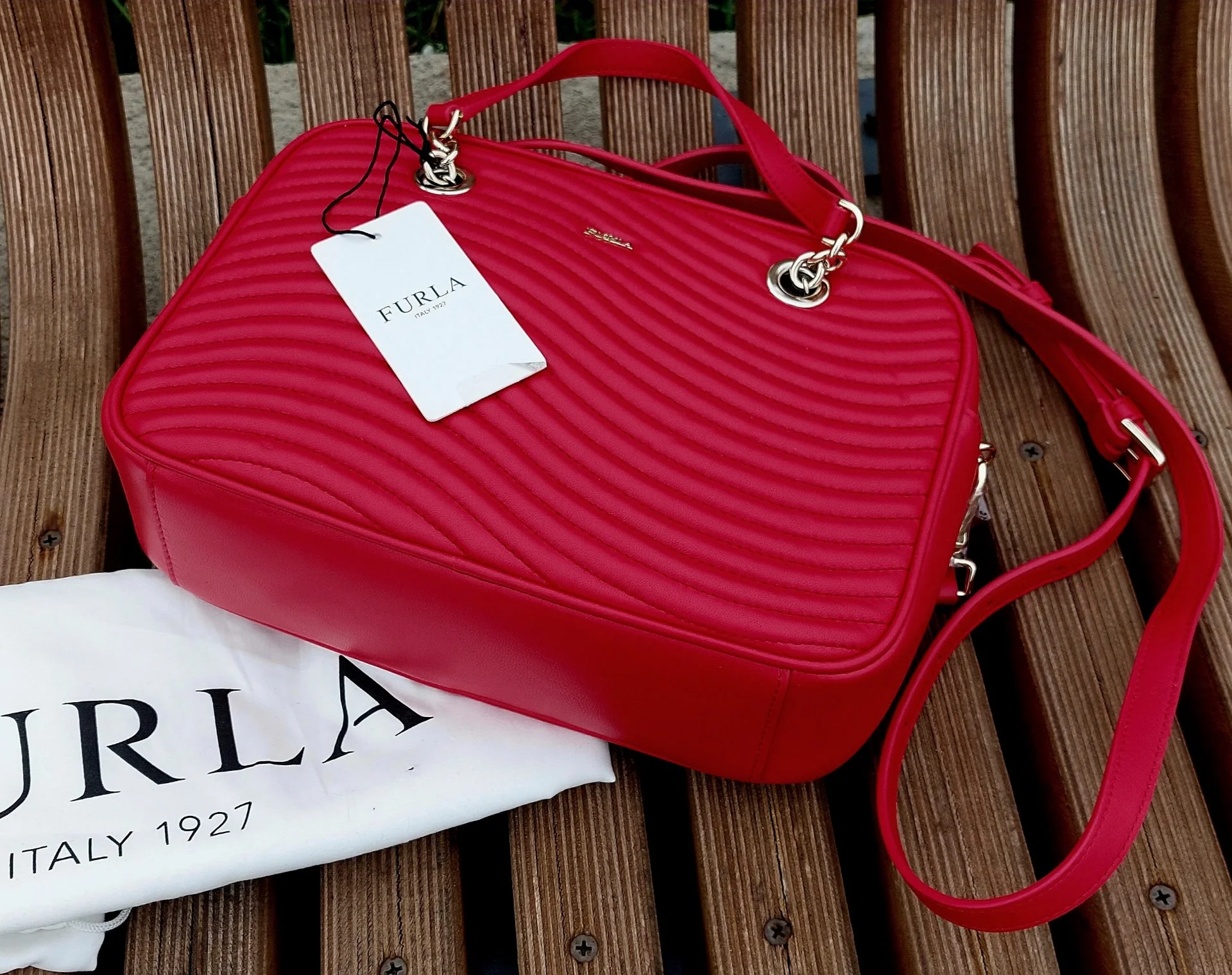 Новая Сумка FURLA, Лимитка, Натуральная Кожа, Строго Оригинал. - миниатюра 4