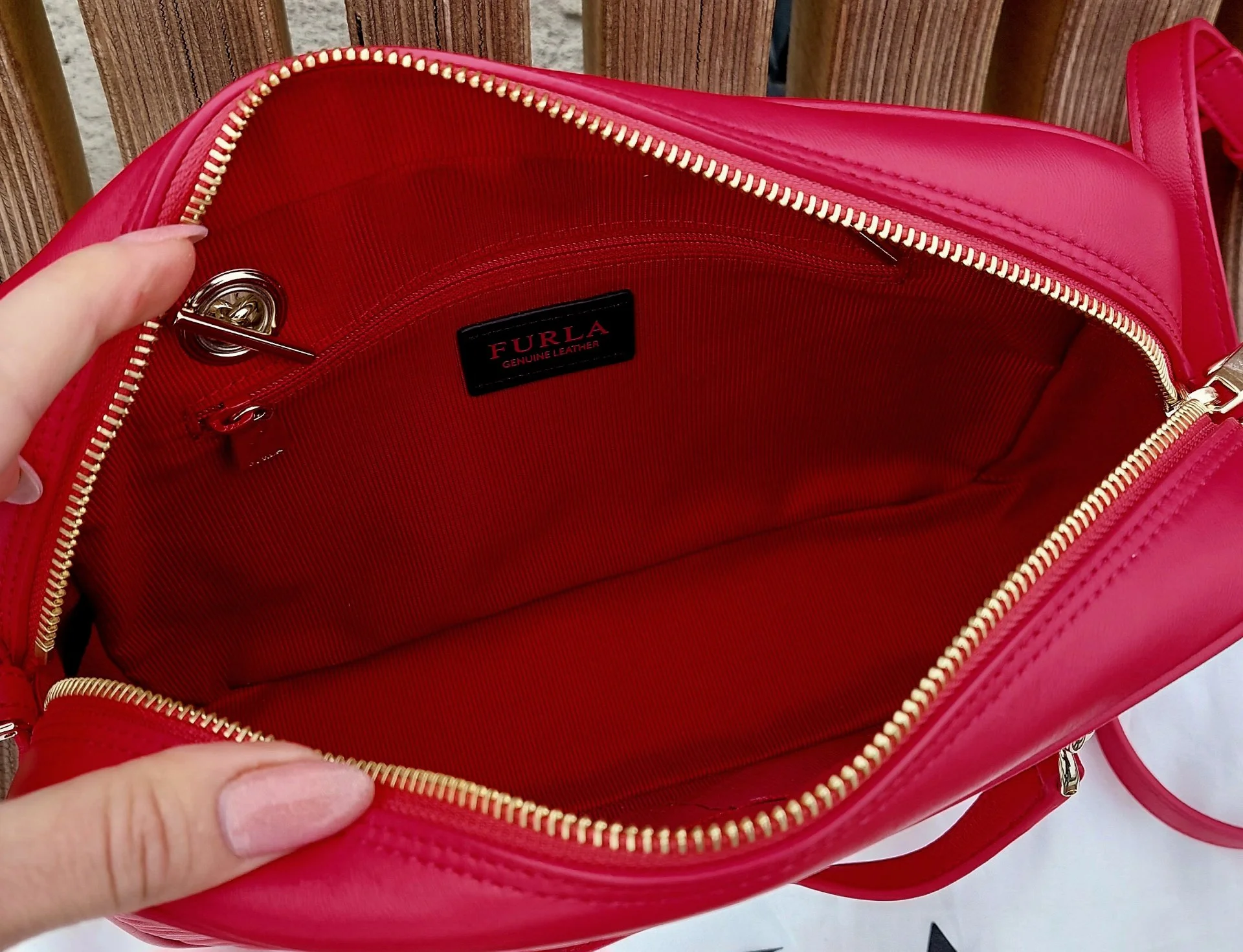 Новая Сумка FURLA, Лимитка, Натуральная Кожа, Строго Оригинал. - миниатюра 8