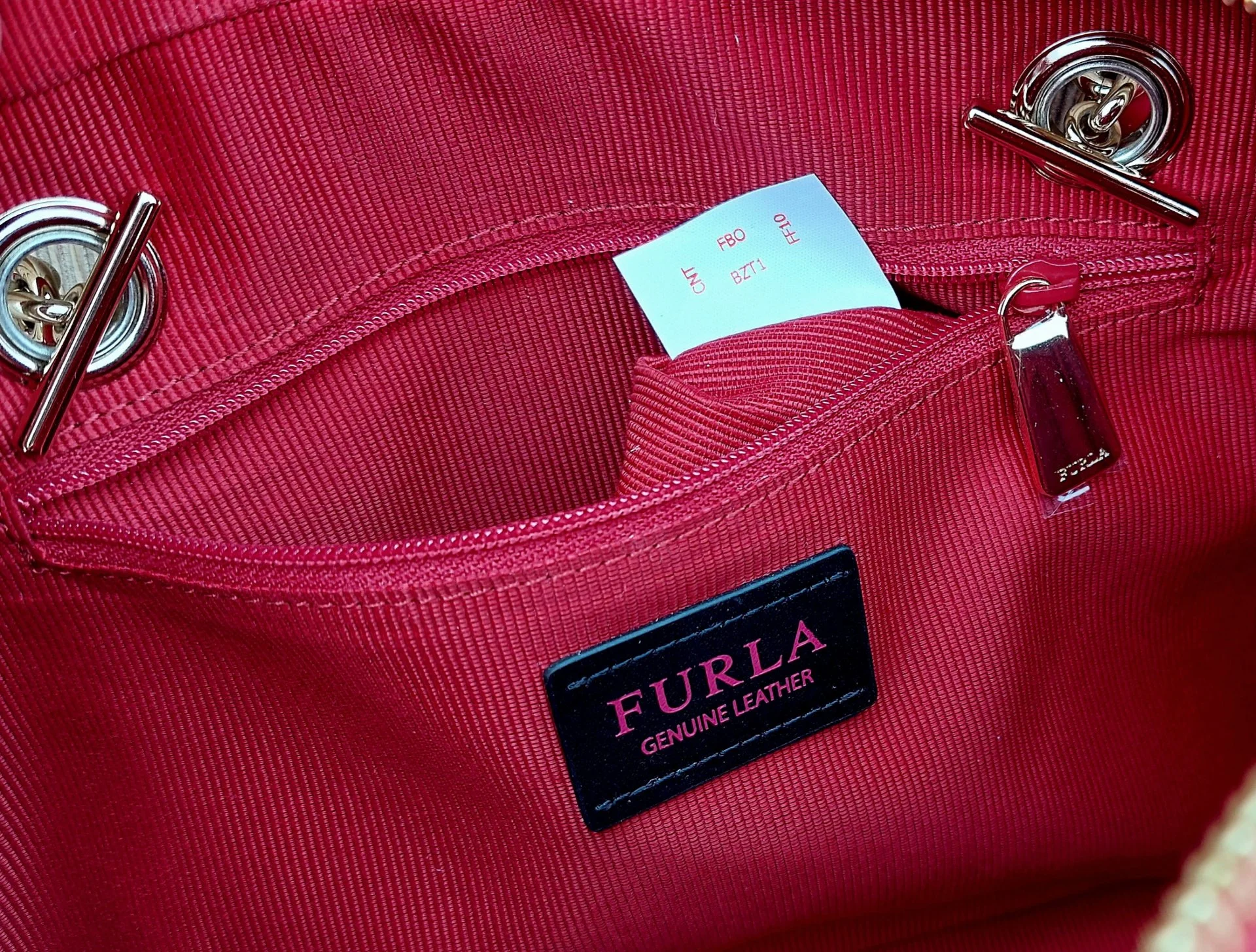 Новая Сумка FURLA, Лимитка, Натуральная Кожа, Строго Оригинал. - миниатюра 9