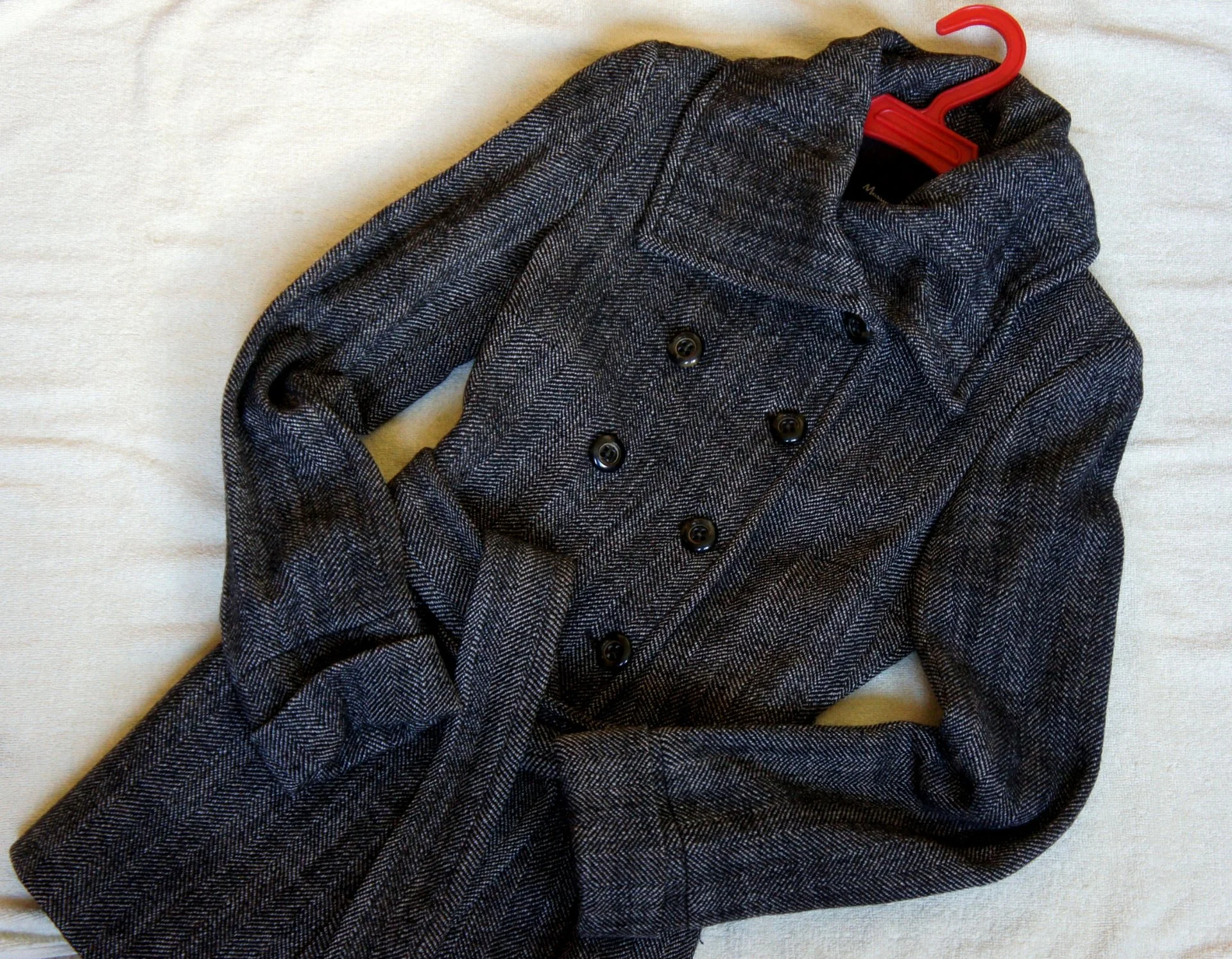 Пальто MASSIMO DUTTI, Строго Оригинал, Шерсть. - миниатюра 2