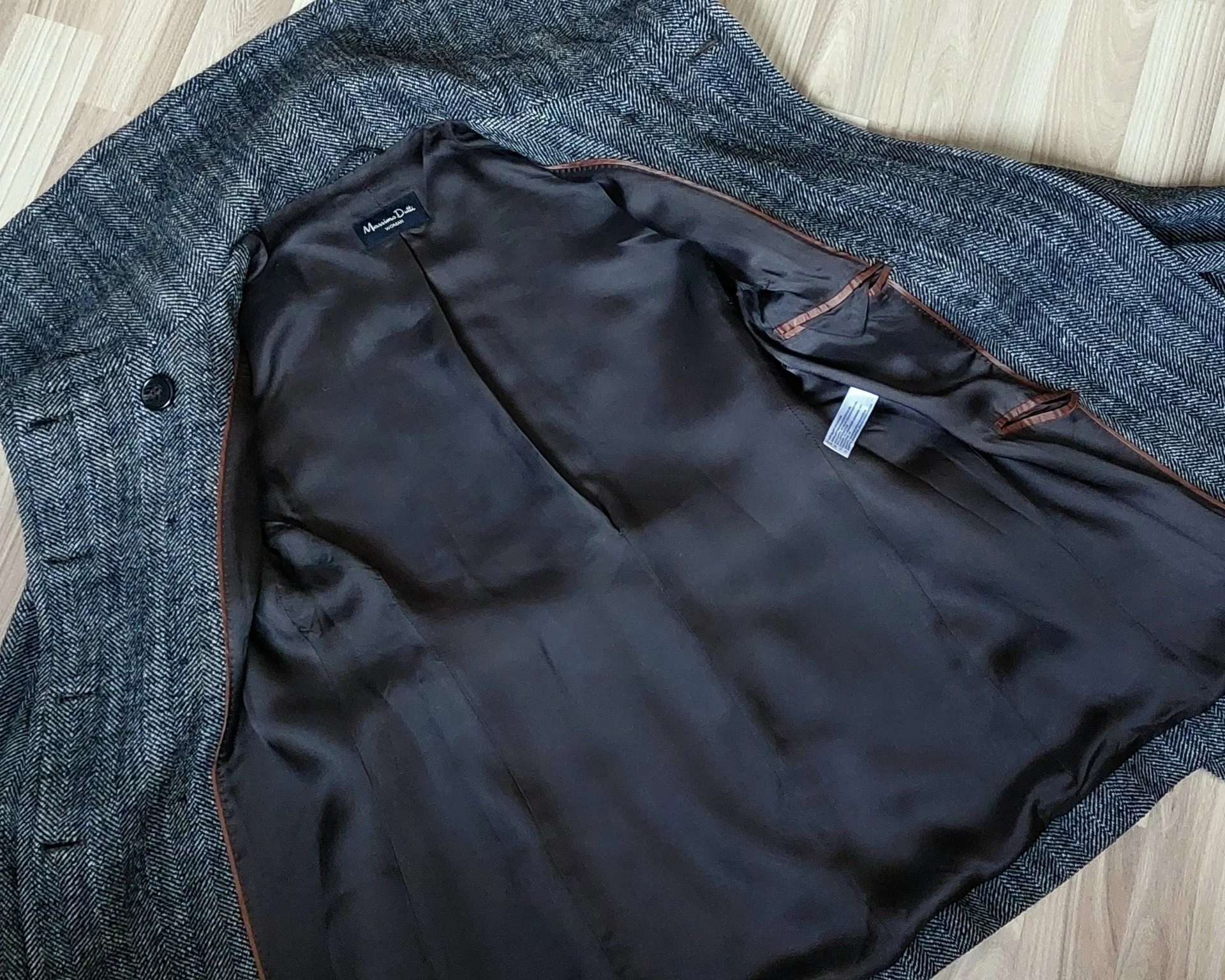Пальто MASSIMO DUTTI, Строго Оригинал, Шерсть. - миниатюра 5