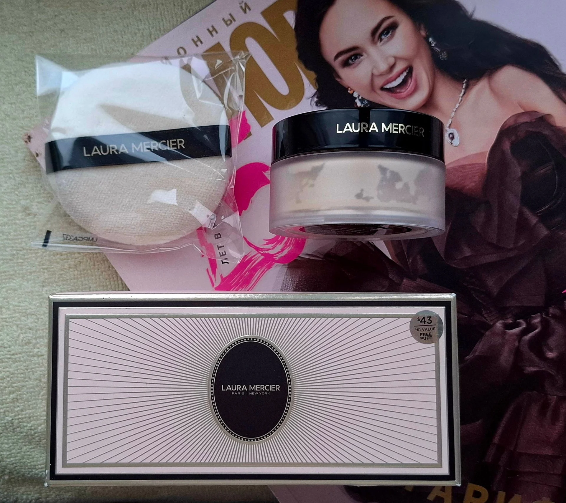 Лимитированный Набор LAURA MERCIER, Новый, в упаковке, Строго Оригинал. - миниатюра 2