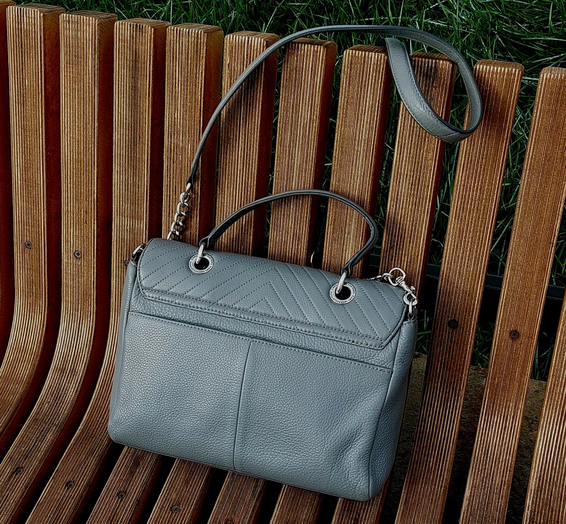 Сумка KARL LAGERFELD Satchel Crossbody, Натуральная Кожа, Оригинал. - миниатюра 4