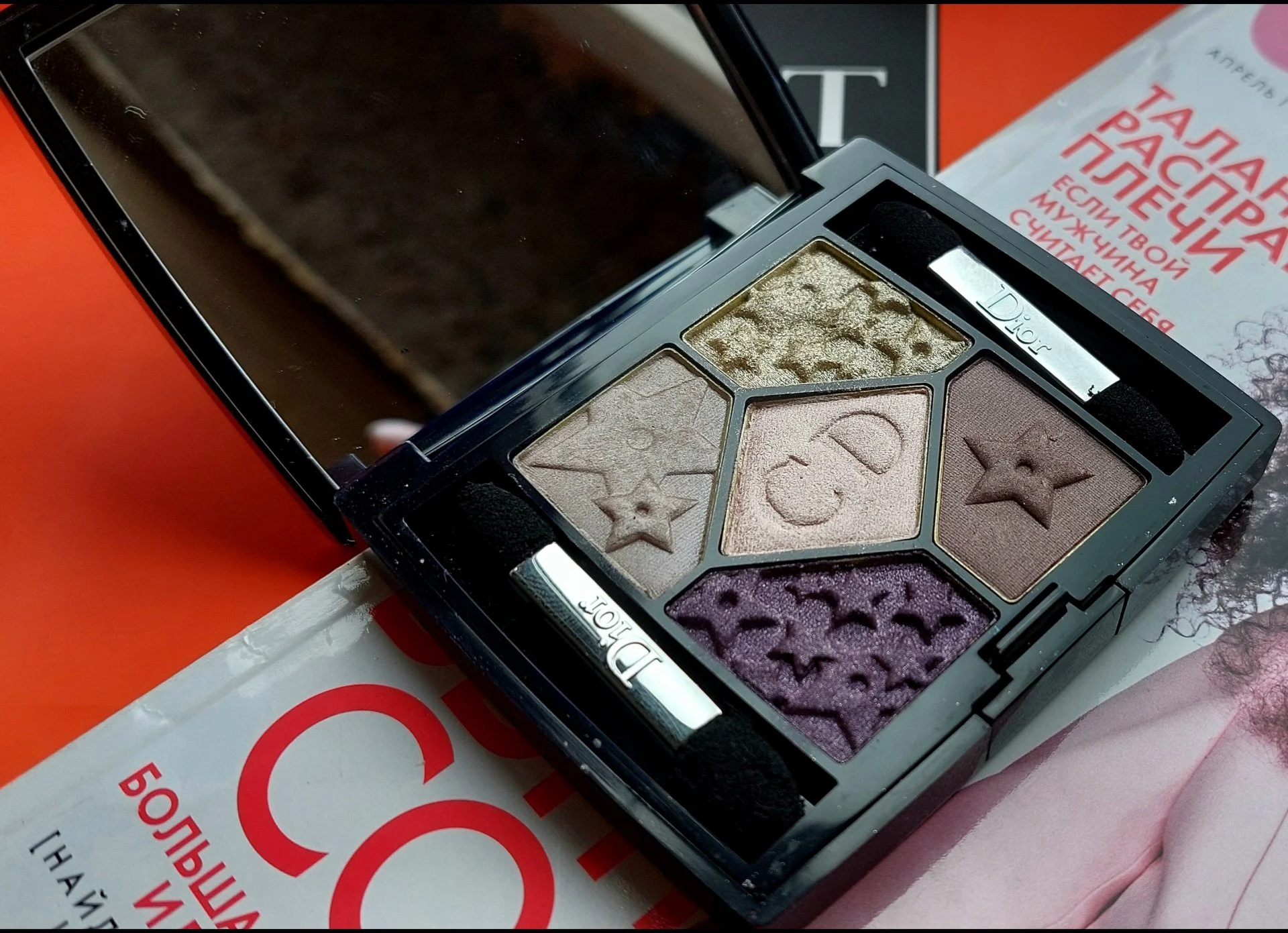 Палетка Теней DIOR 5 Couleurs Eyeshadow Palette, Лимитка, Оригинал, Маdе in France. - миниатюра 6