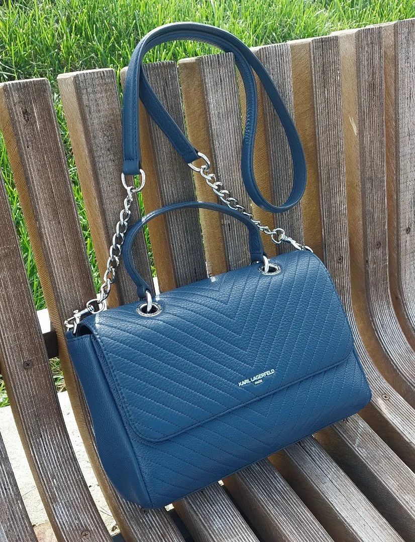 Сумка KARL LAGERFELD Satchel Crossbody, Натуральная Кожа, Оригинал. - миниатюра 3