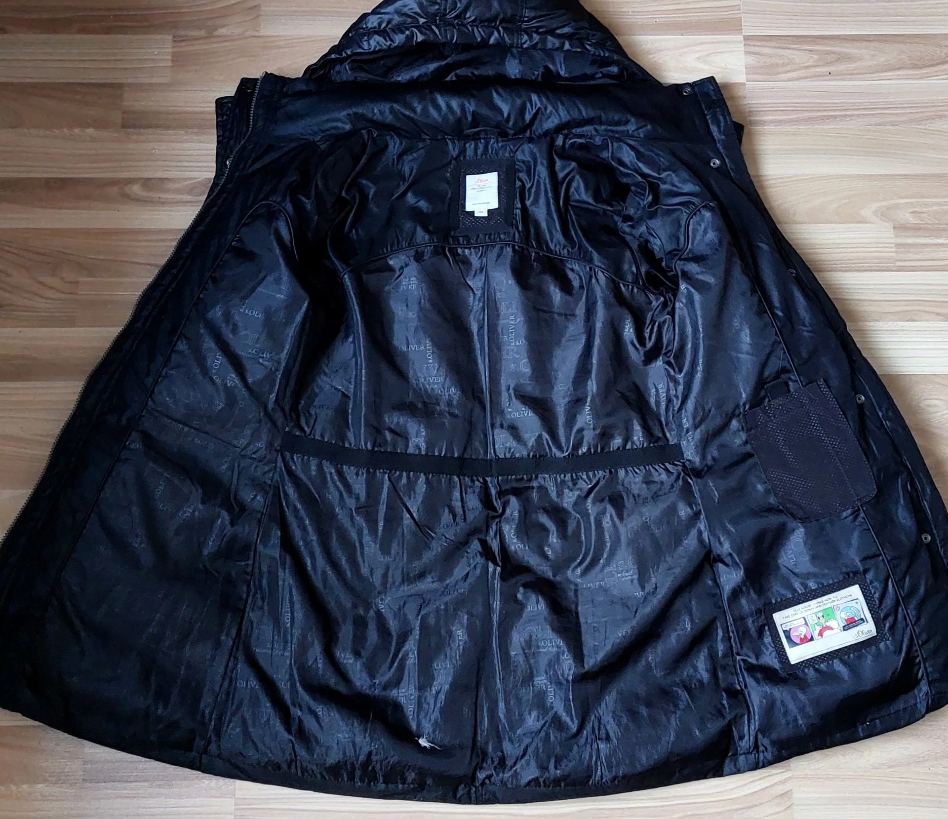 Пуховик S.OLIVER Down Jacket, Оригинал из Стокманна по приятной летней цене. - миниатюра 2