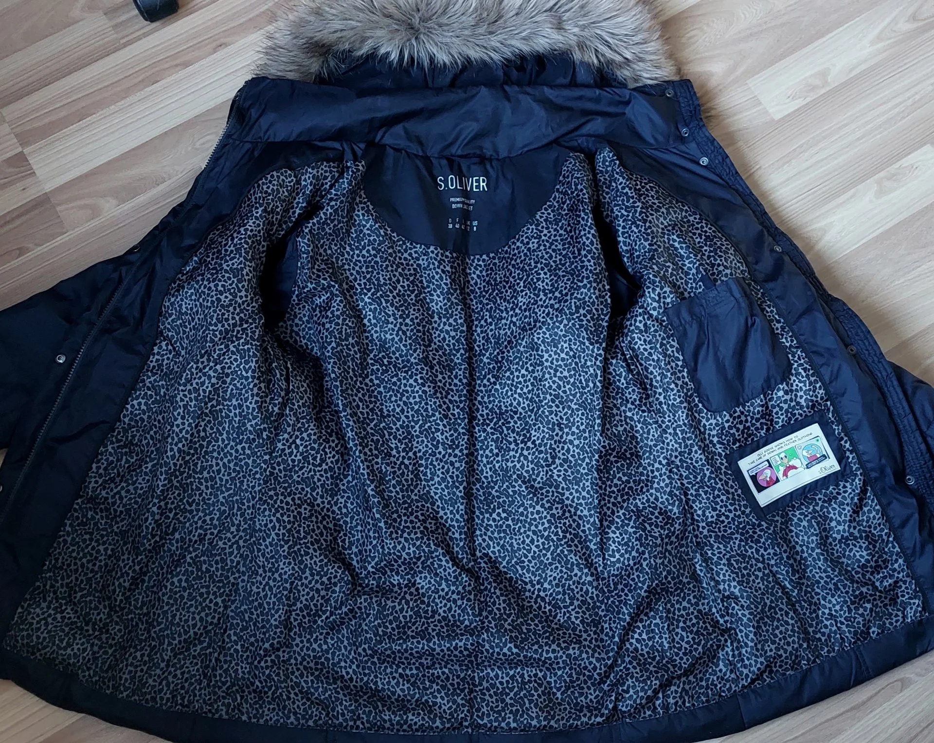 Пуховик S.OLIVER Premium Quality Down Jacket, , Оригинал из Стокманна по приятной летней цене. - миниатюра 4