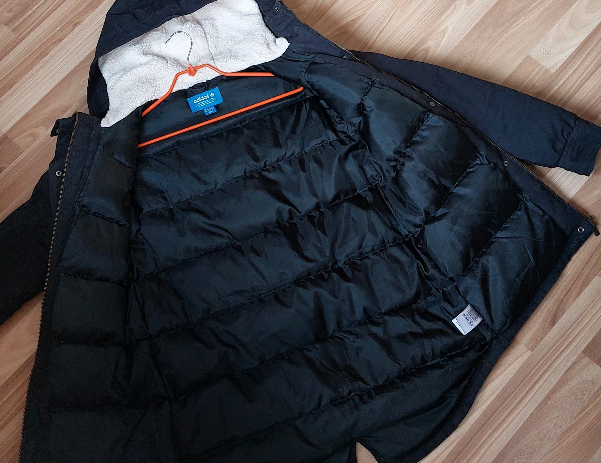 Зимняя куртка-парка ADIDAS ORIGINALS, Строго Оригинал. - миниатюра 4