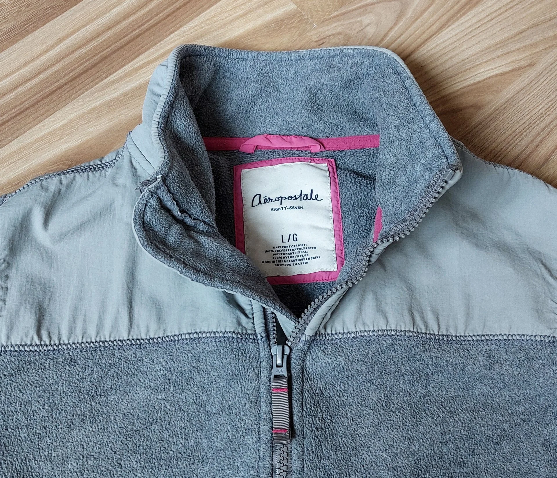 Флисовая Олимпийка AEROPOSTALE Womens Fleece Jacket, Оригинал. - миниатюра 3