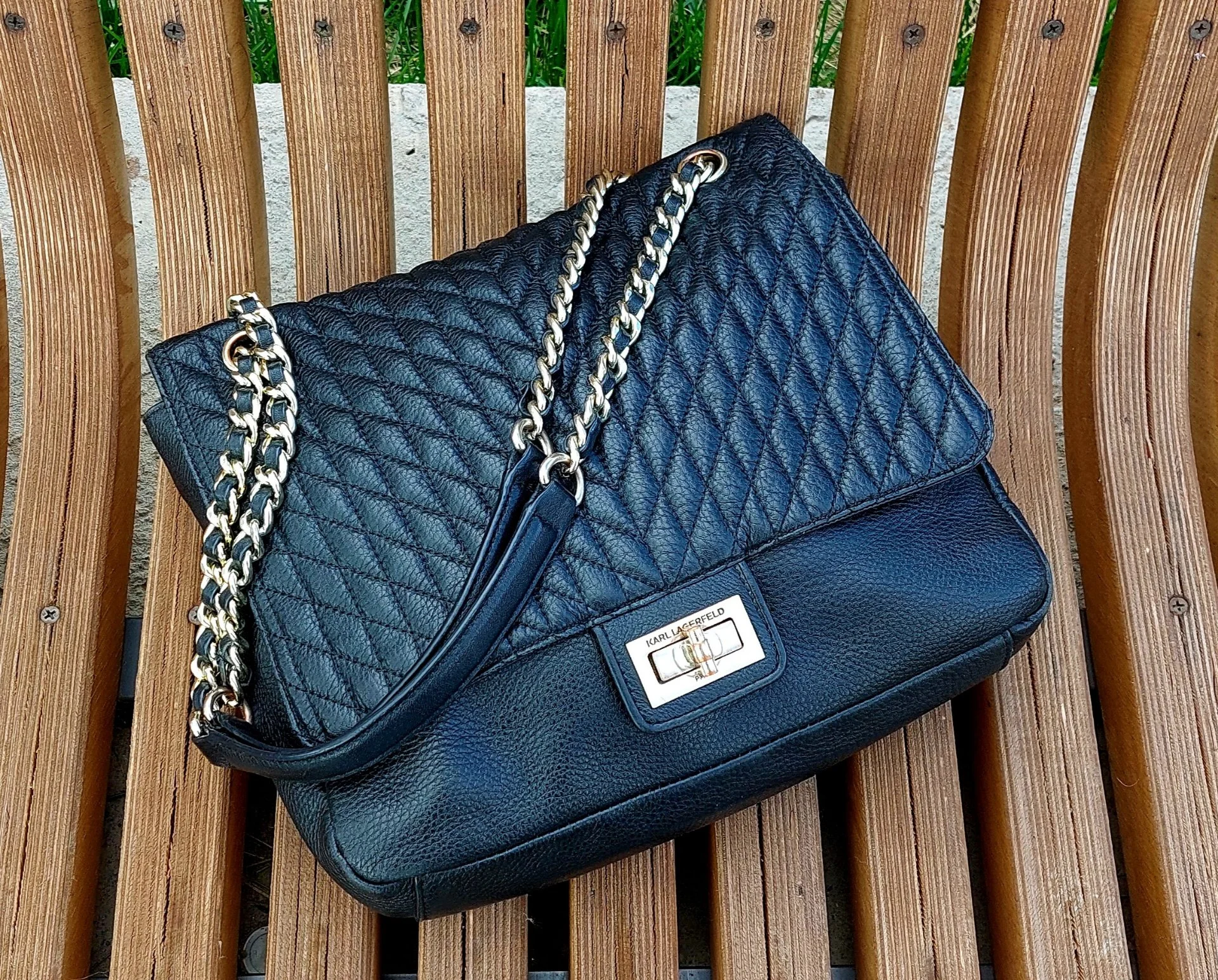 Сумка KARL LAGERFELD Flap Bag, Оригинал, Натуральная Кожа. Лимитка.