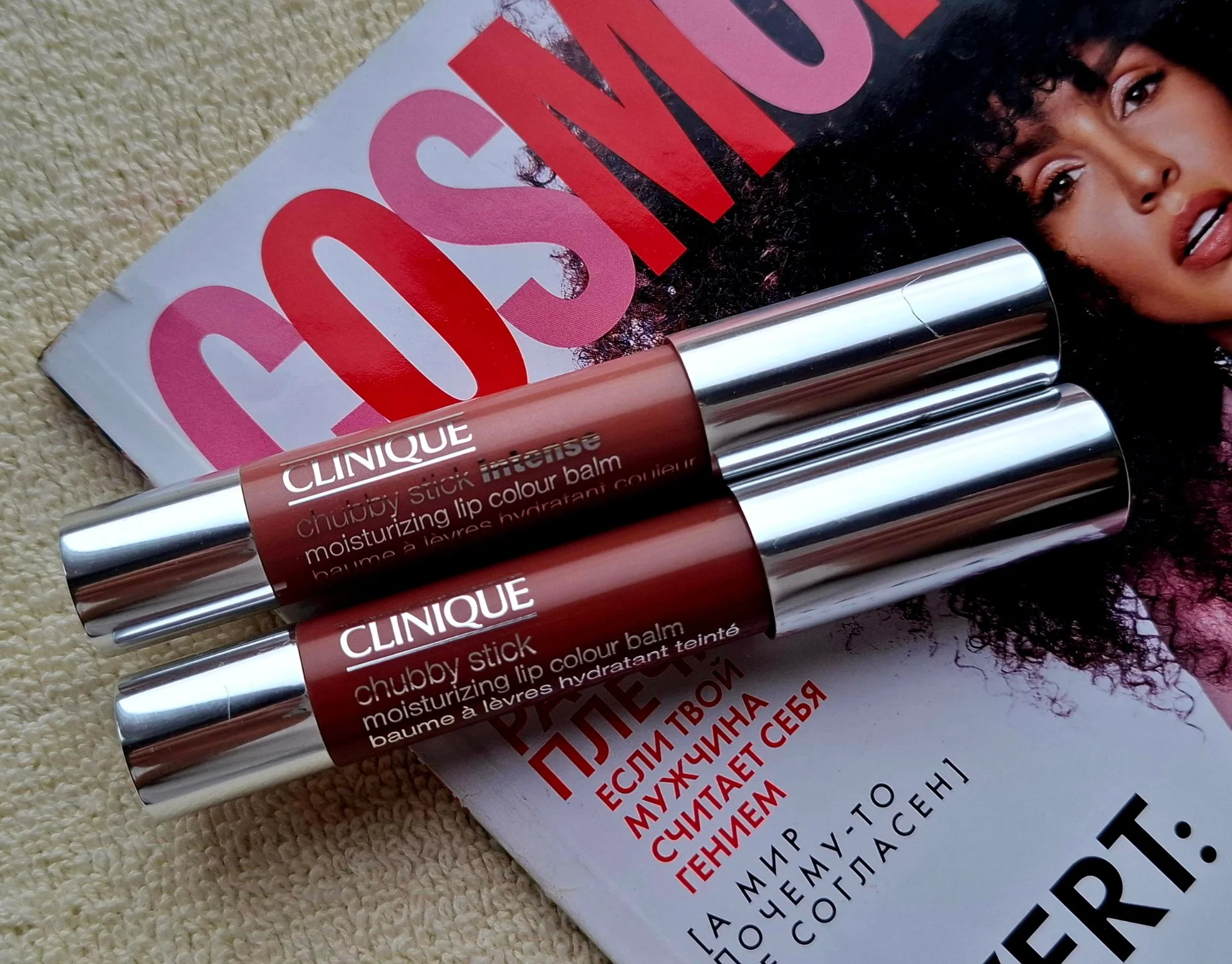 Два Бальзама-Блеска для губ CLINIQUE Chubby Stick, Строго Оригинал. - изображение 1
