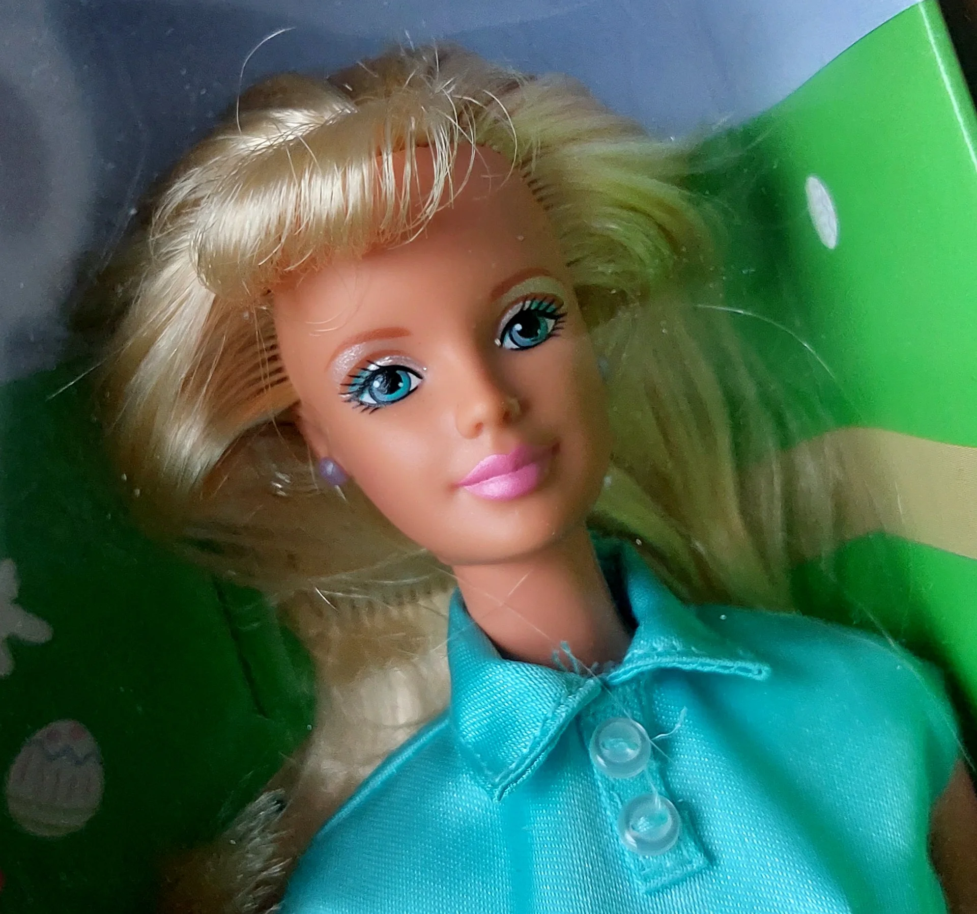 Коллекционная Кукла BARBIE Easter Surprise Special Edition, 1998 год - миниатюра 7