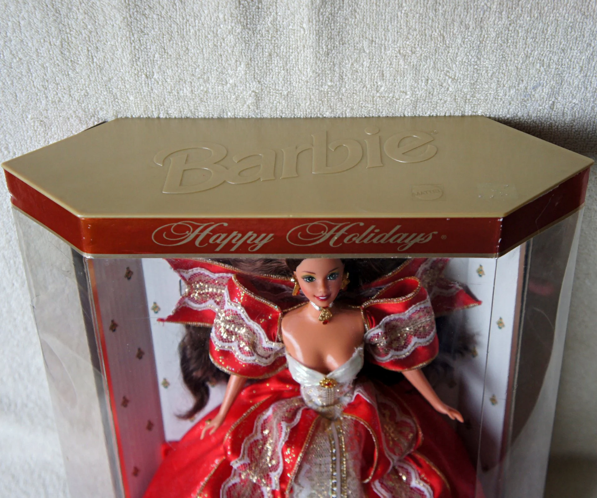 Коллекционная Кукла BARBIE Happy Holidays Special Edition 1997 год - миниатюра 3