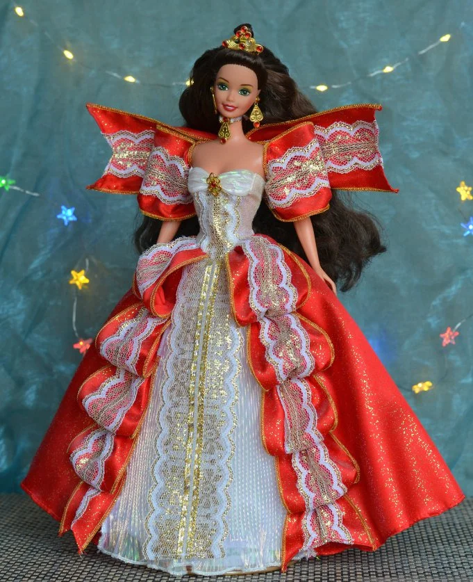 Коллекционная Кукла BARBIE Happy Holidays Special Edition 1997 год - миниатюра 10