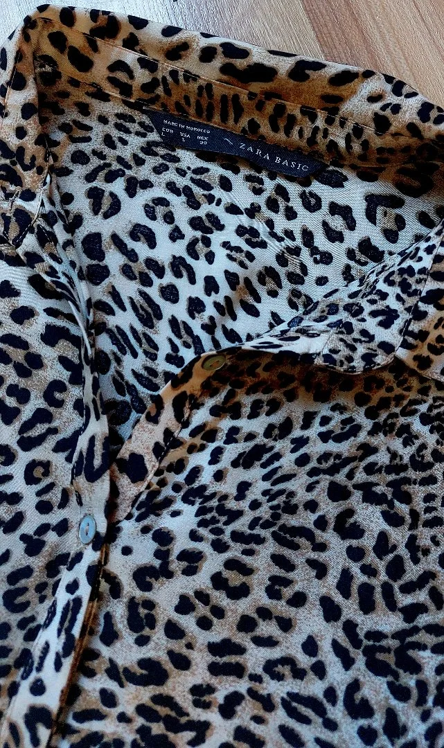Блуза/Рубашка ZARA, Оригинал, 100% вискоза - миниатюра 2