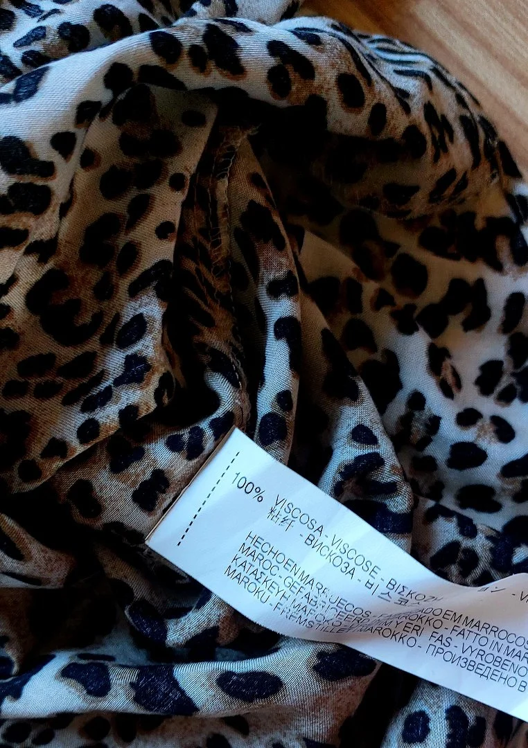 Блуза/Рубашка ZARA, Оригинал, 100% вискоза - миниатюра 3
