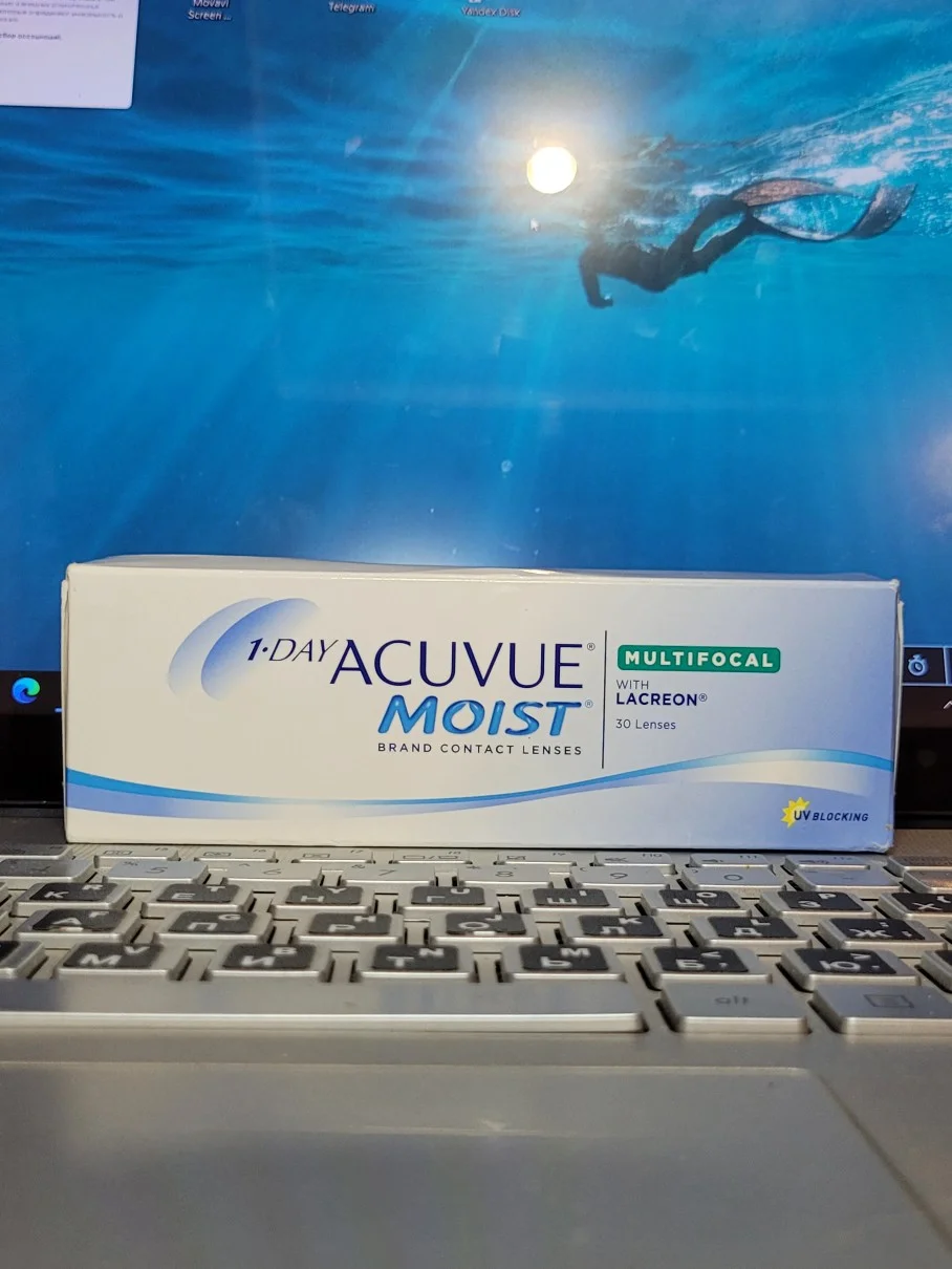 Мультифокальные однодневные контактные линзы Acuvue. - изображение 1