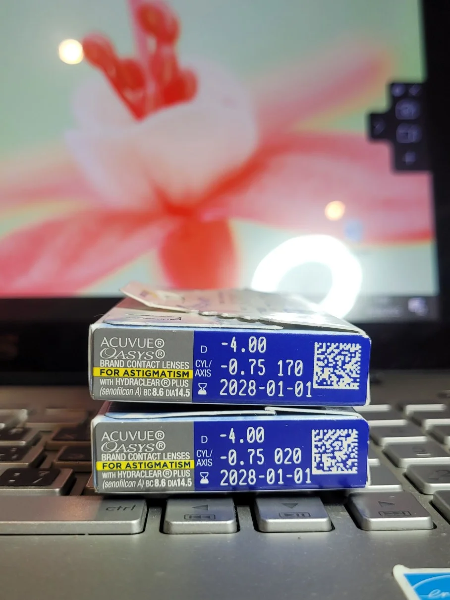 Acuvue Oasys for Astigmatism, 2-х недельные. - миниатюра 4