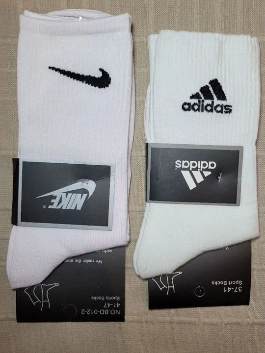Носки "NIKE" и "Adidas" высокие. - изображение 1