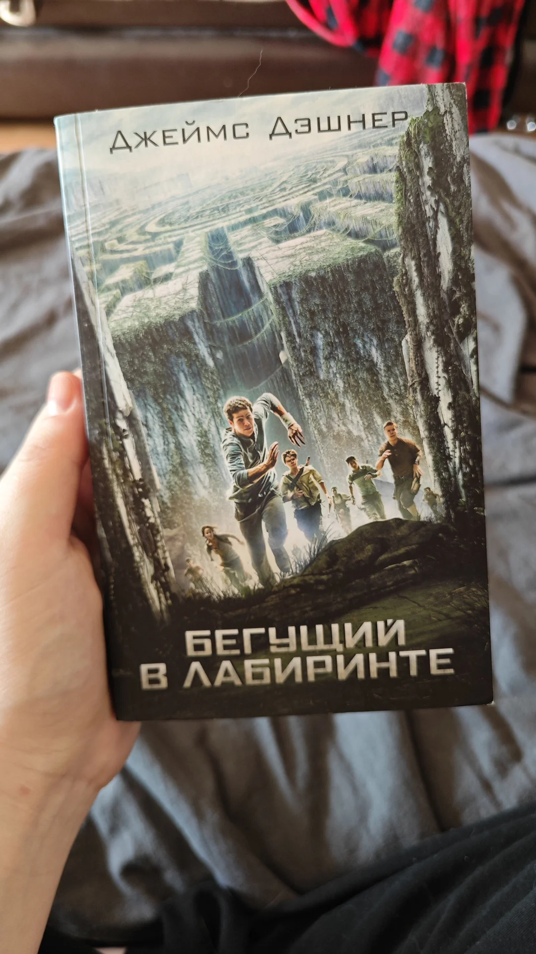 Книга "Бегущий в лабиринте". Джеймс Дэшнер - изображение 1