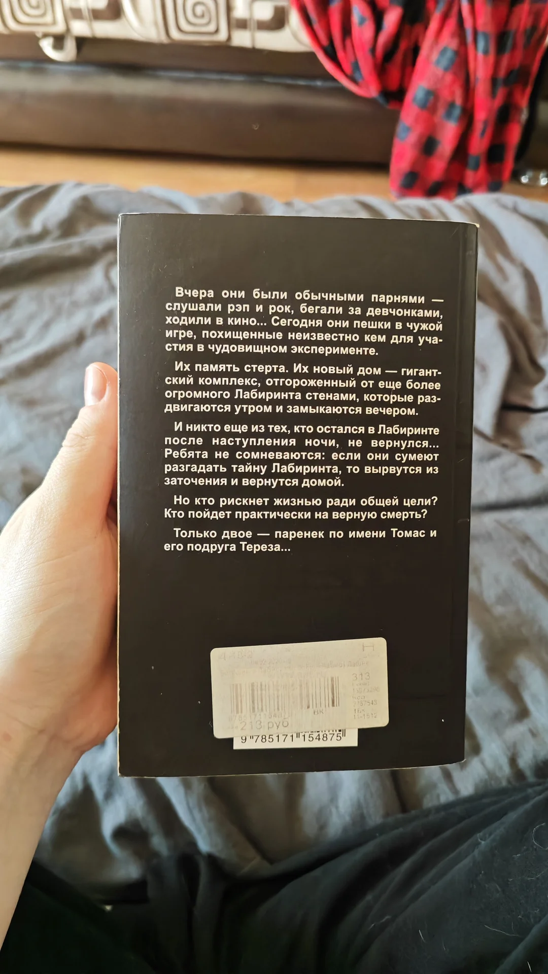 Книга "Бегущий в лабиринте". Джеймс Дэшнер - миниатюра 2