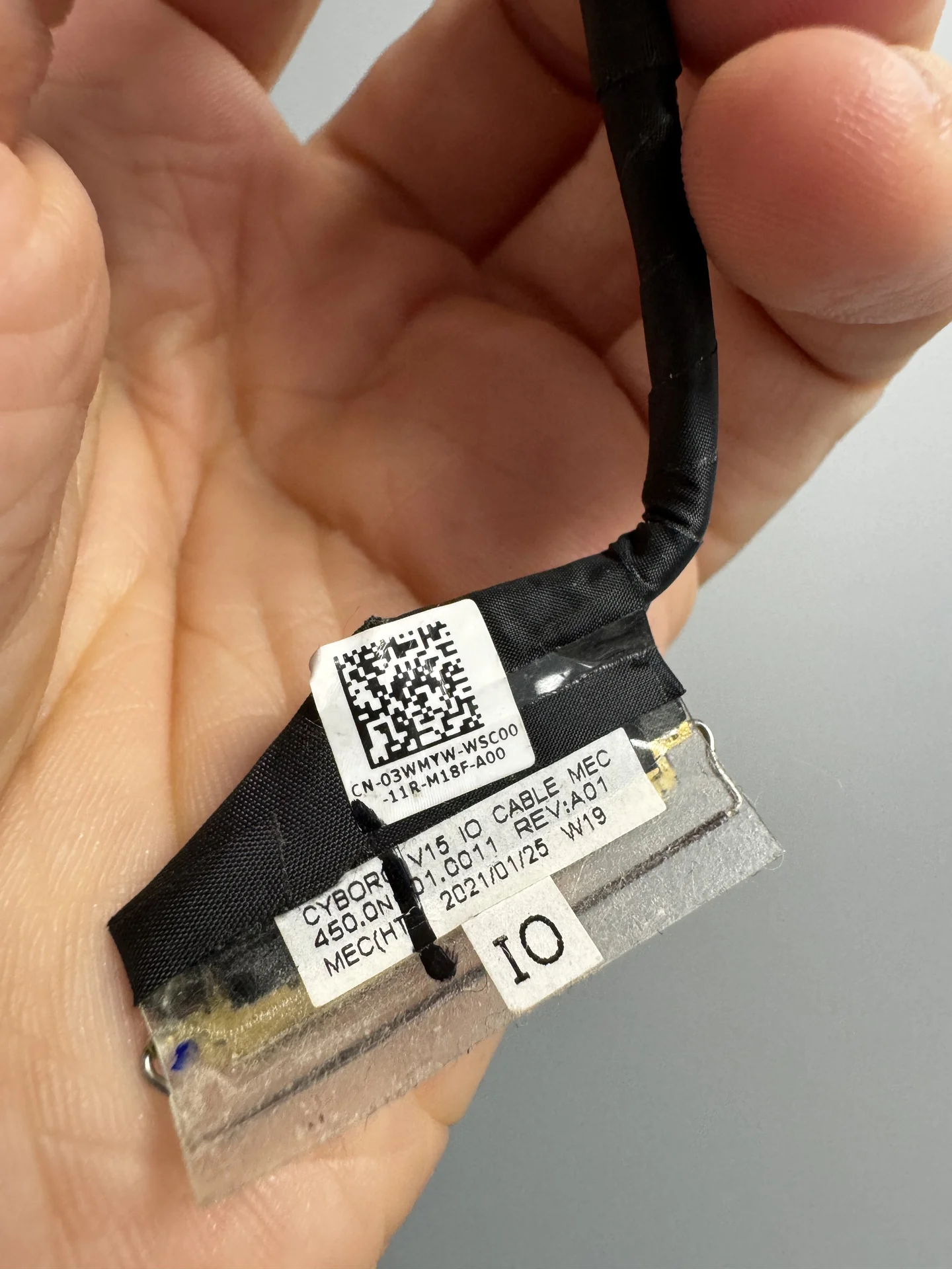 Межплатный iO шлейф на USB для Dell Vostro 15 5510 - миниатюра 2