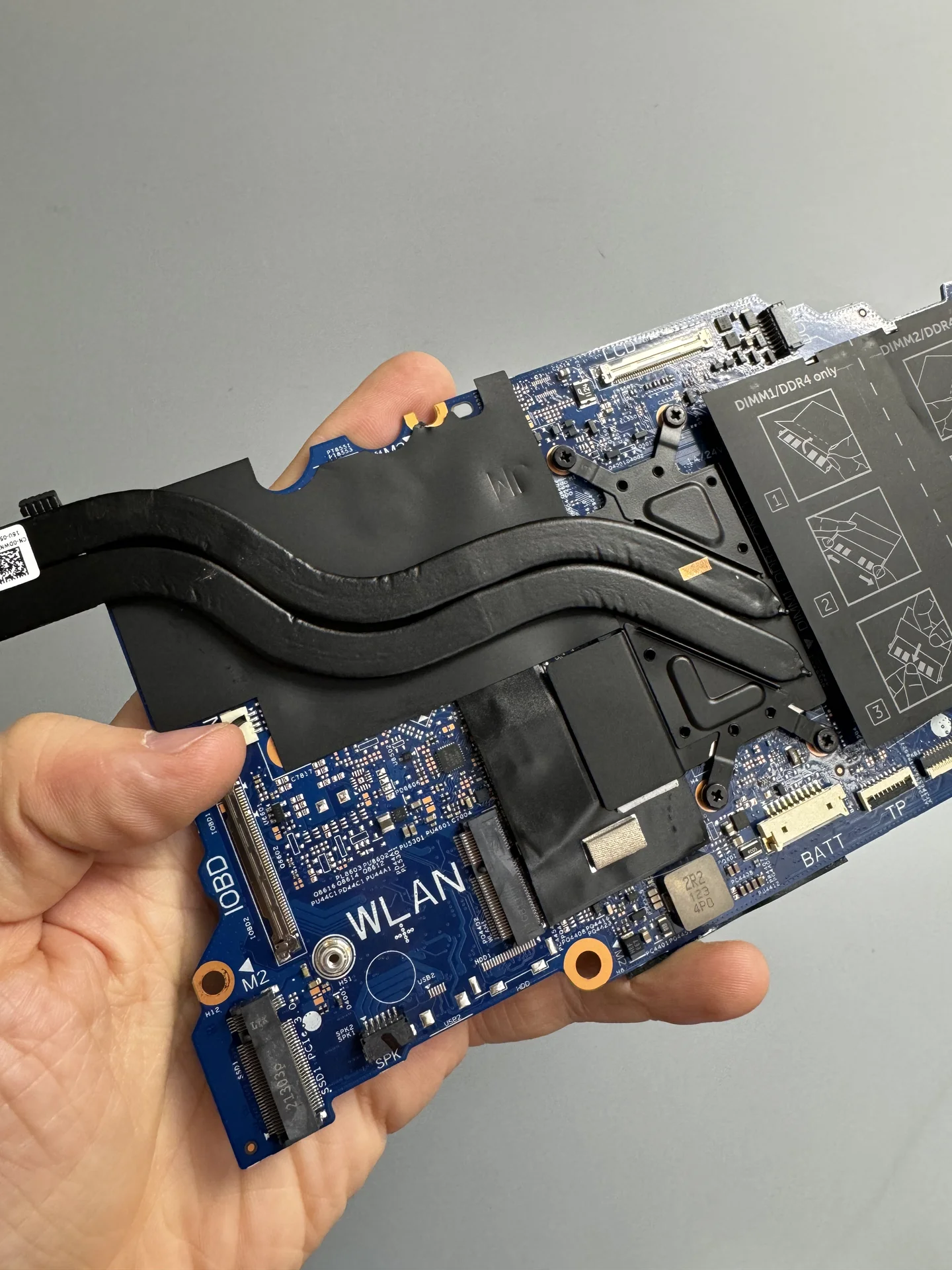 Радиаторная трубка для Dell Vostro 15 5510 - миниатюра 2
