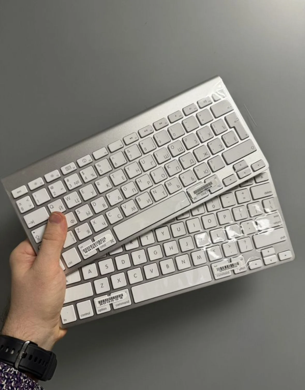 Клавиши и механизмы от новых клавиатур Apple A1314 - миниатюра 6