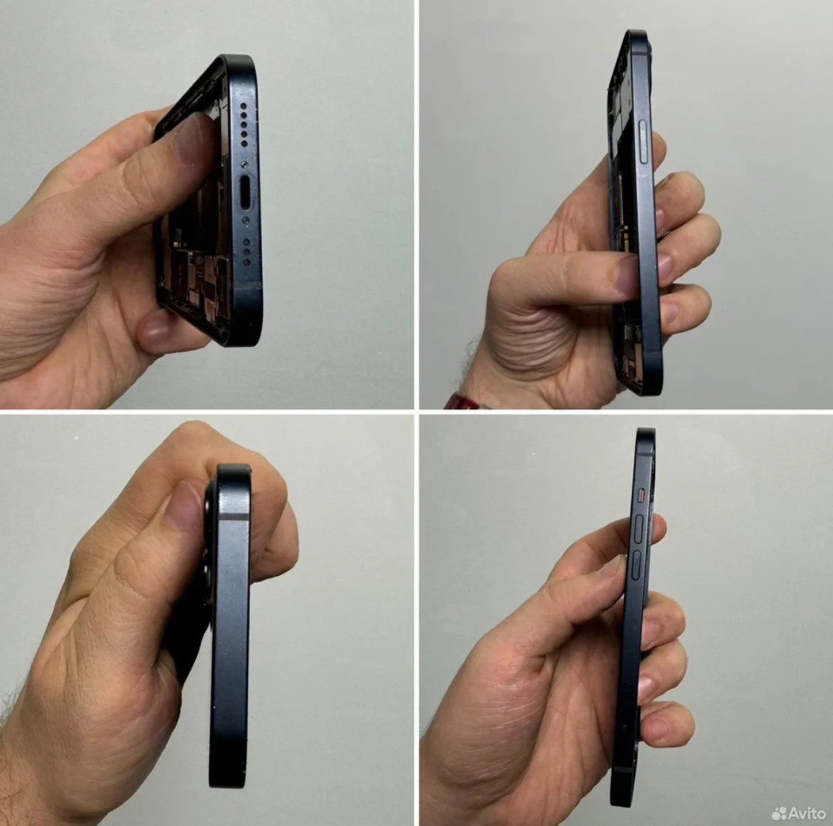 Запчасти iPhone 13 midnight белый и синий - миниатюра 3