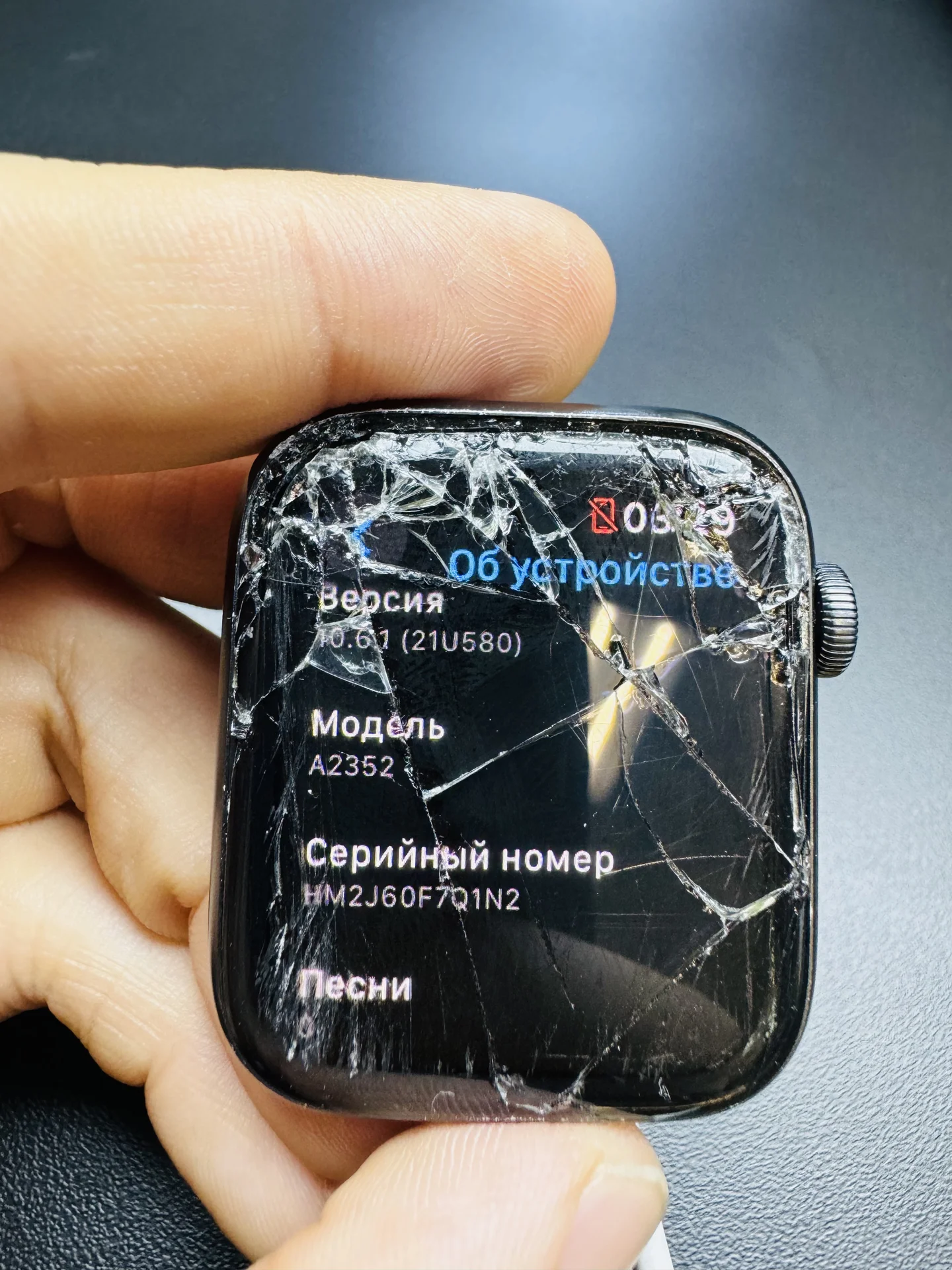 Запчасти Apple Watch SE Nike Aluminum & Ceramic - миниатюра 4