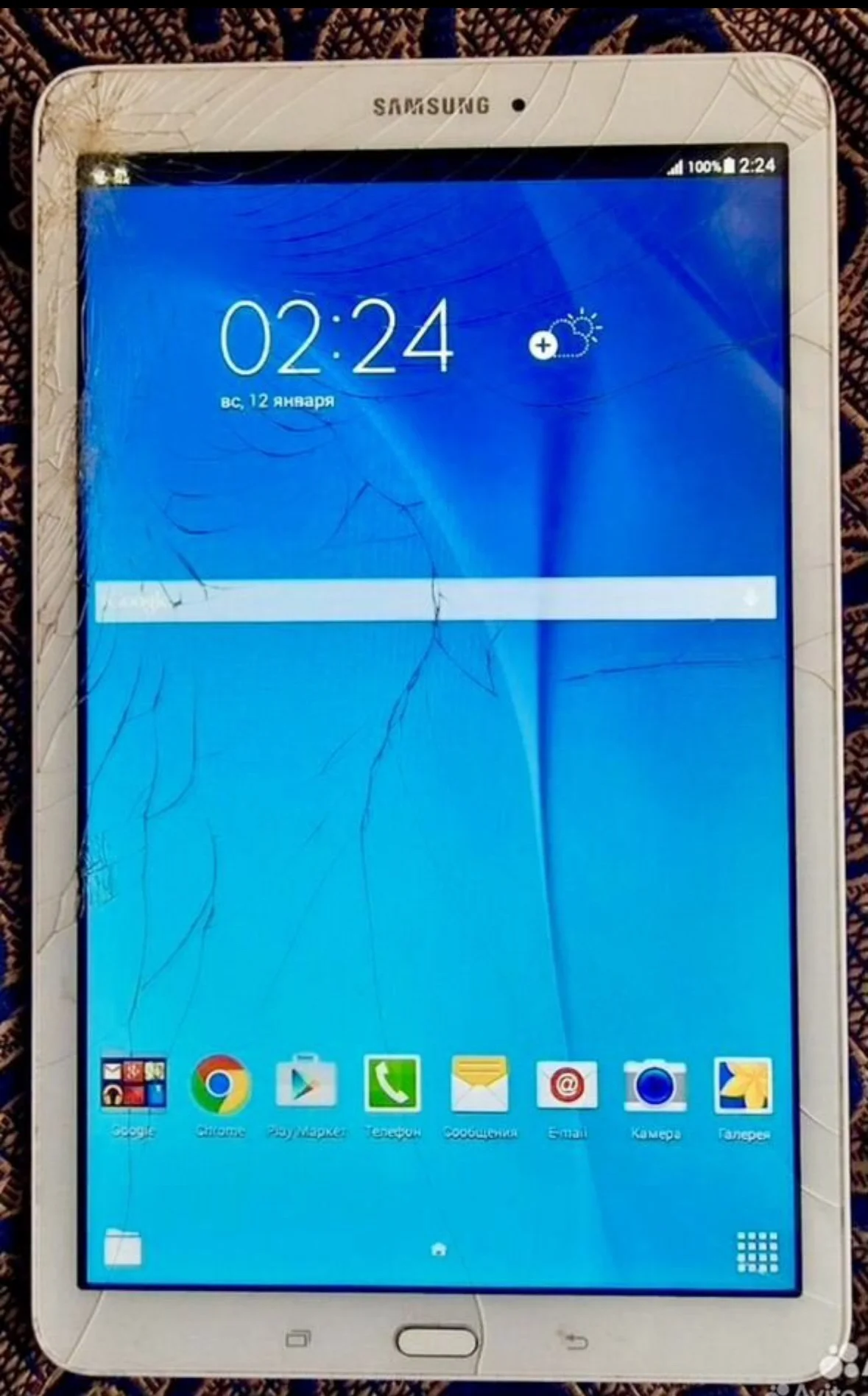 Планшет разбор Samsung Tab E 9.6'' SM-T561