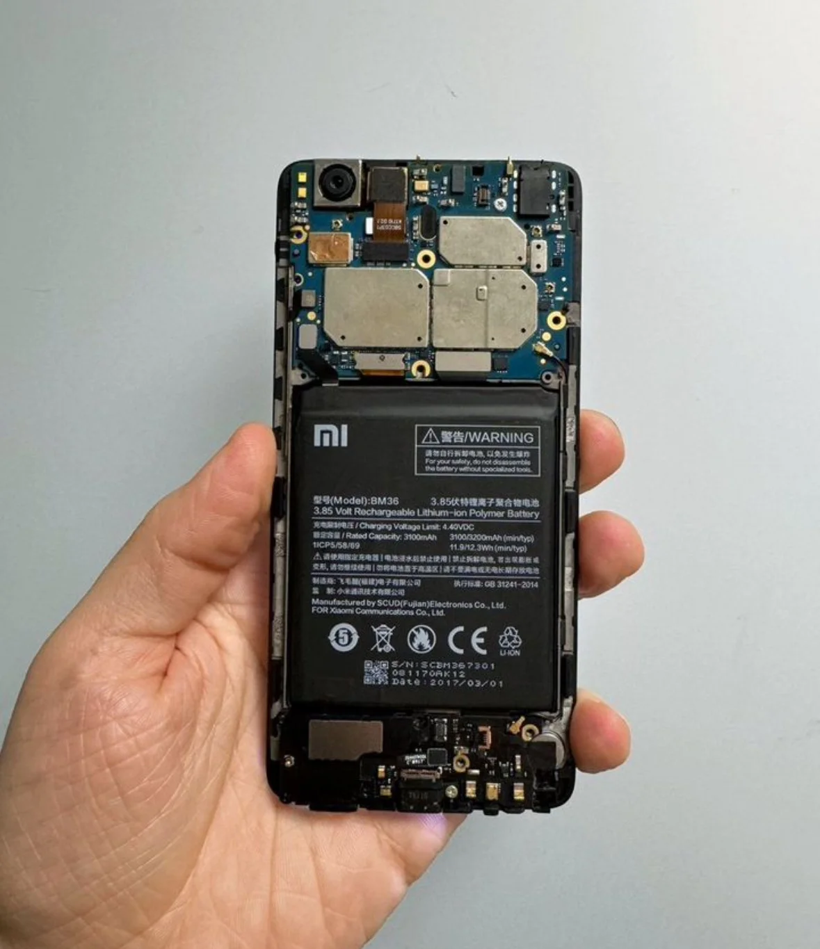 Xiaomi Mi 5S запчасти, матплата, разбор - изображение 1