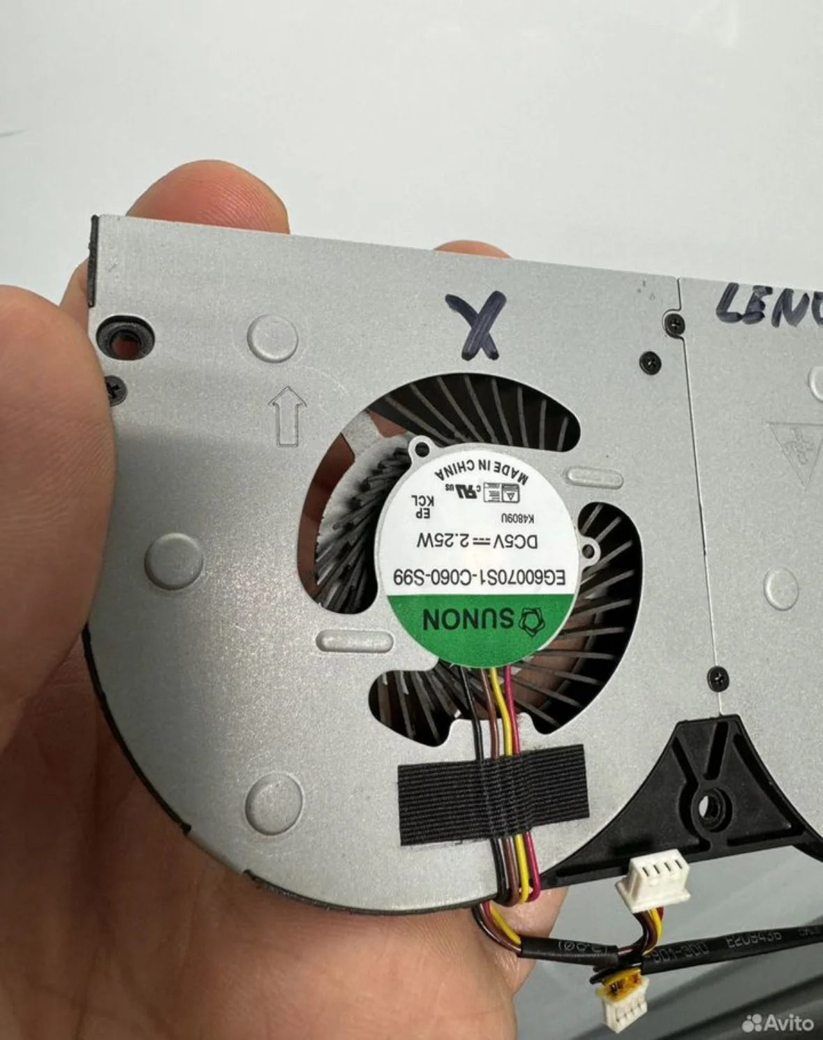 Lenovo Y50-70 кулеры, вентиляторы - миниатюра 5