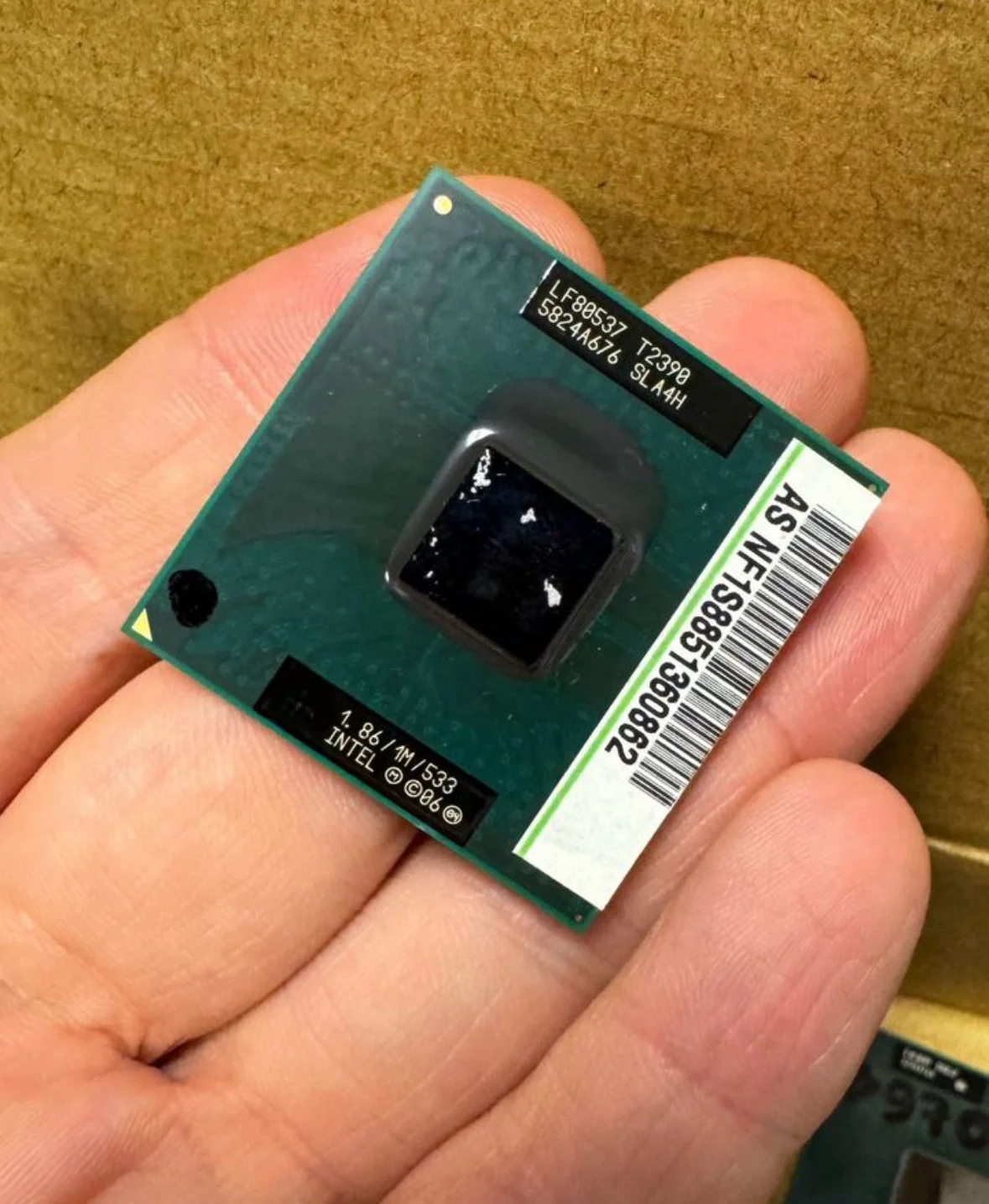 Процессор для ноутбука Pentium Dual Core T2390
