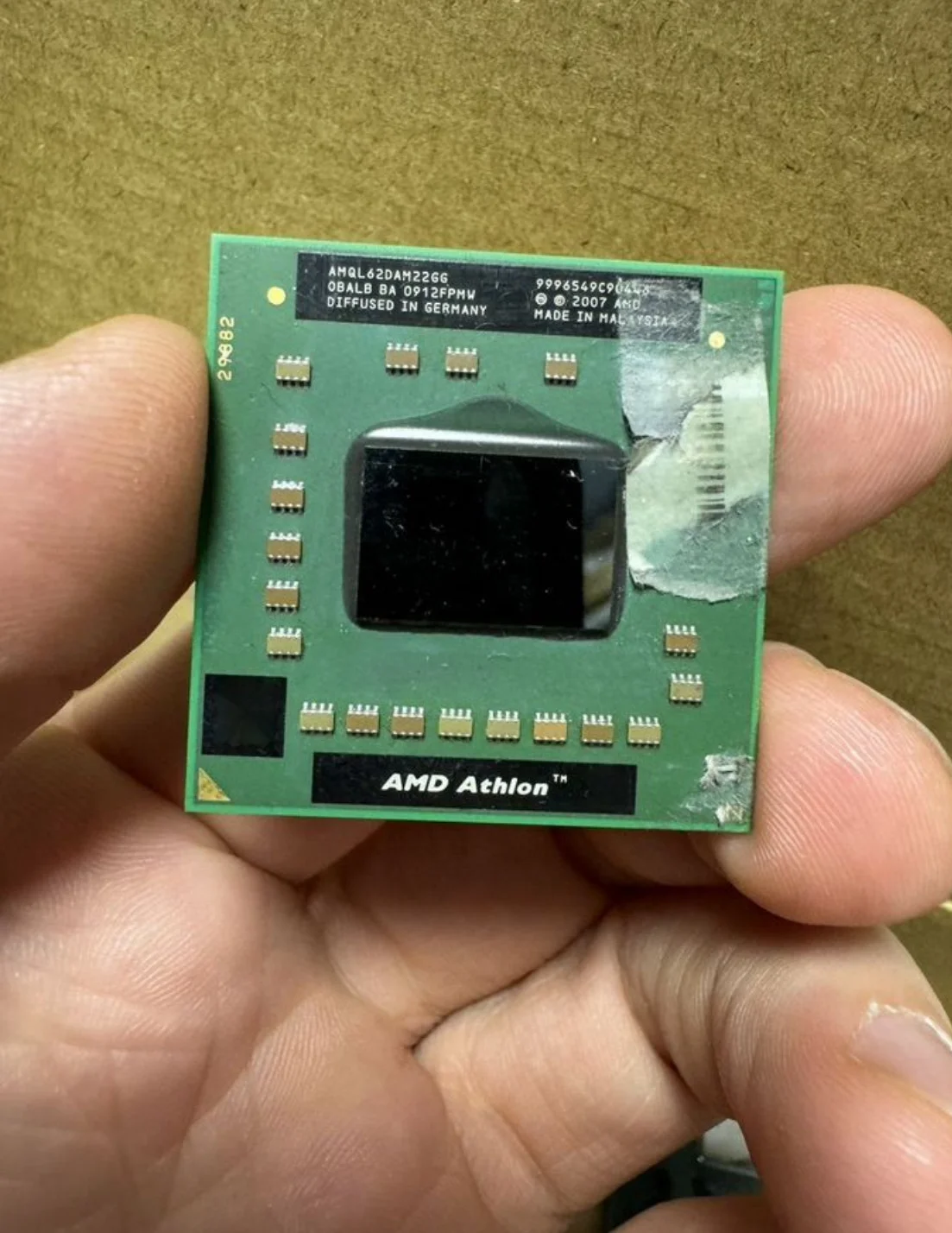 Процессор для ноутбука AMD Athlon 64 X2 QL-62