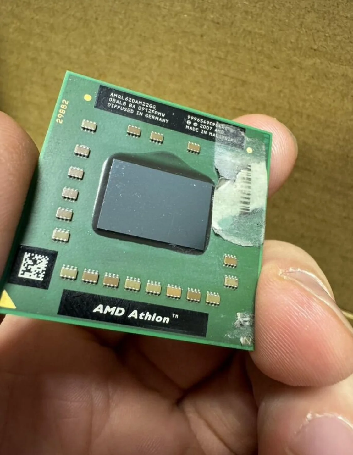 Процессор для ноутбука AMD Athlon 64 X2 QL-62 - миниатюра 2