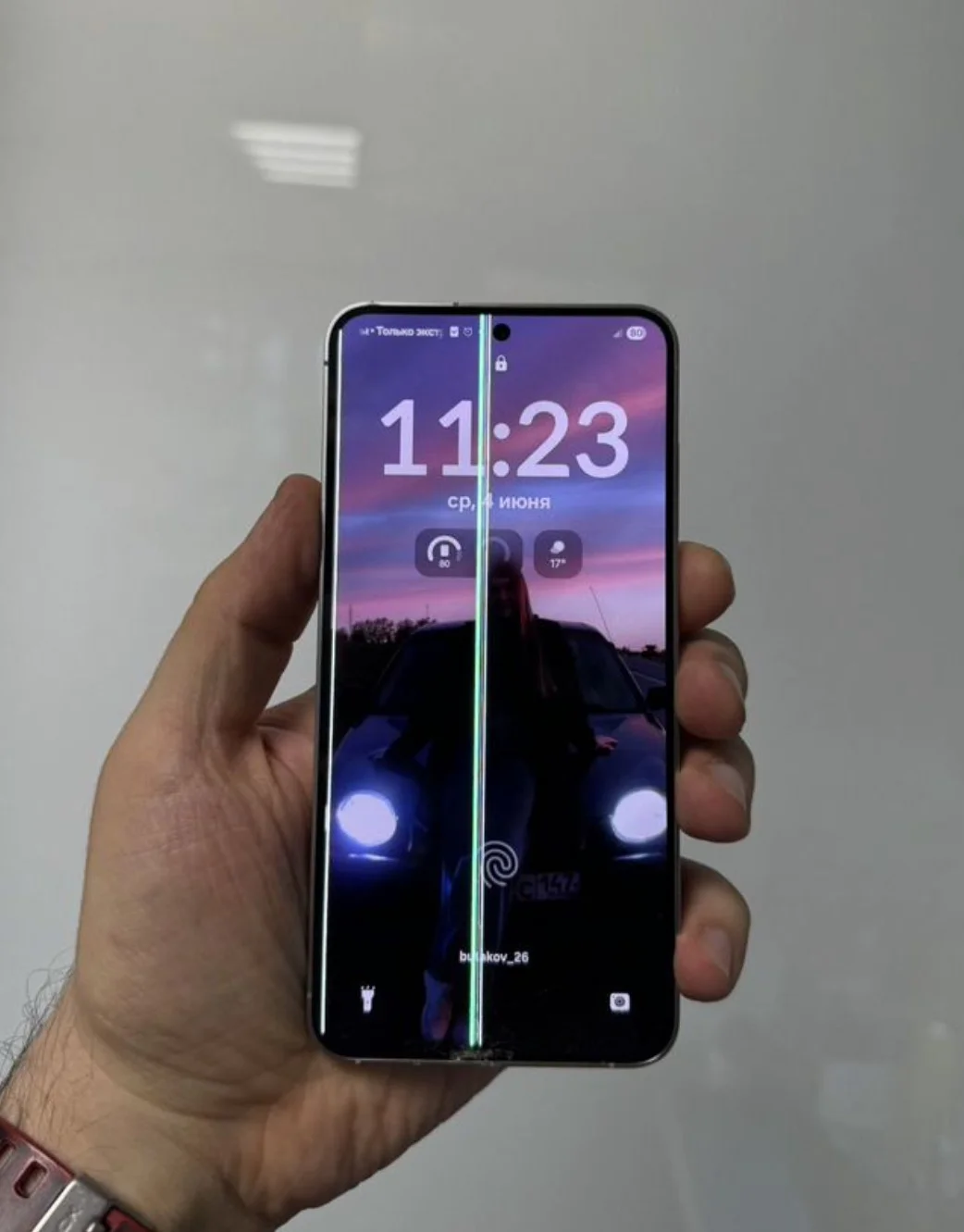 Samsung Galaxy S24 5G S921 рама с дисплеем - миниатюра 3