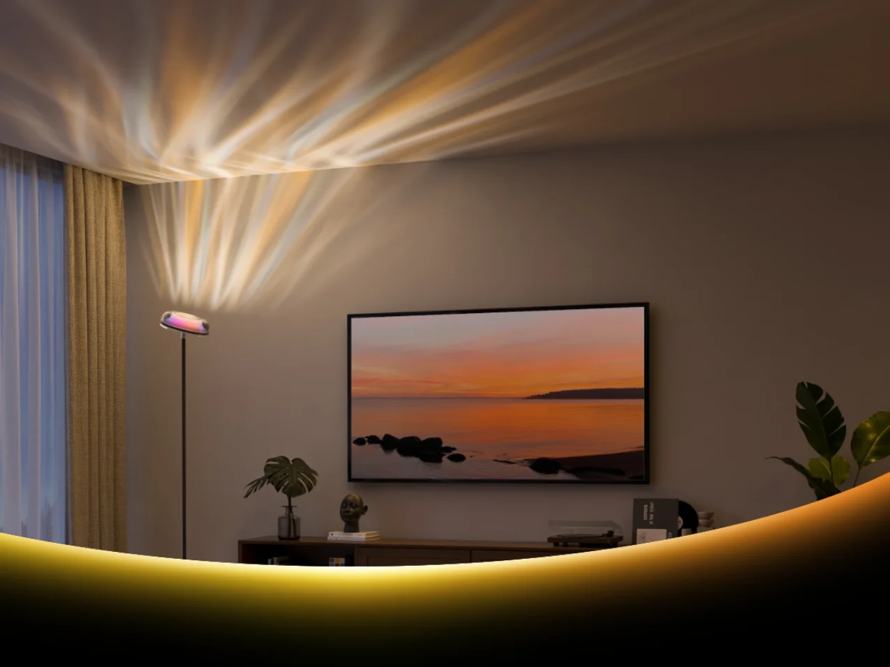 Govee uplighter floor lamp умный торшер - миниатюра 3