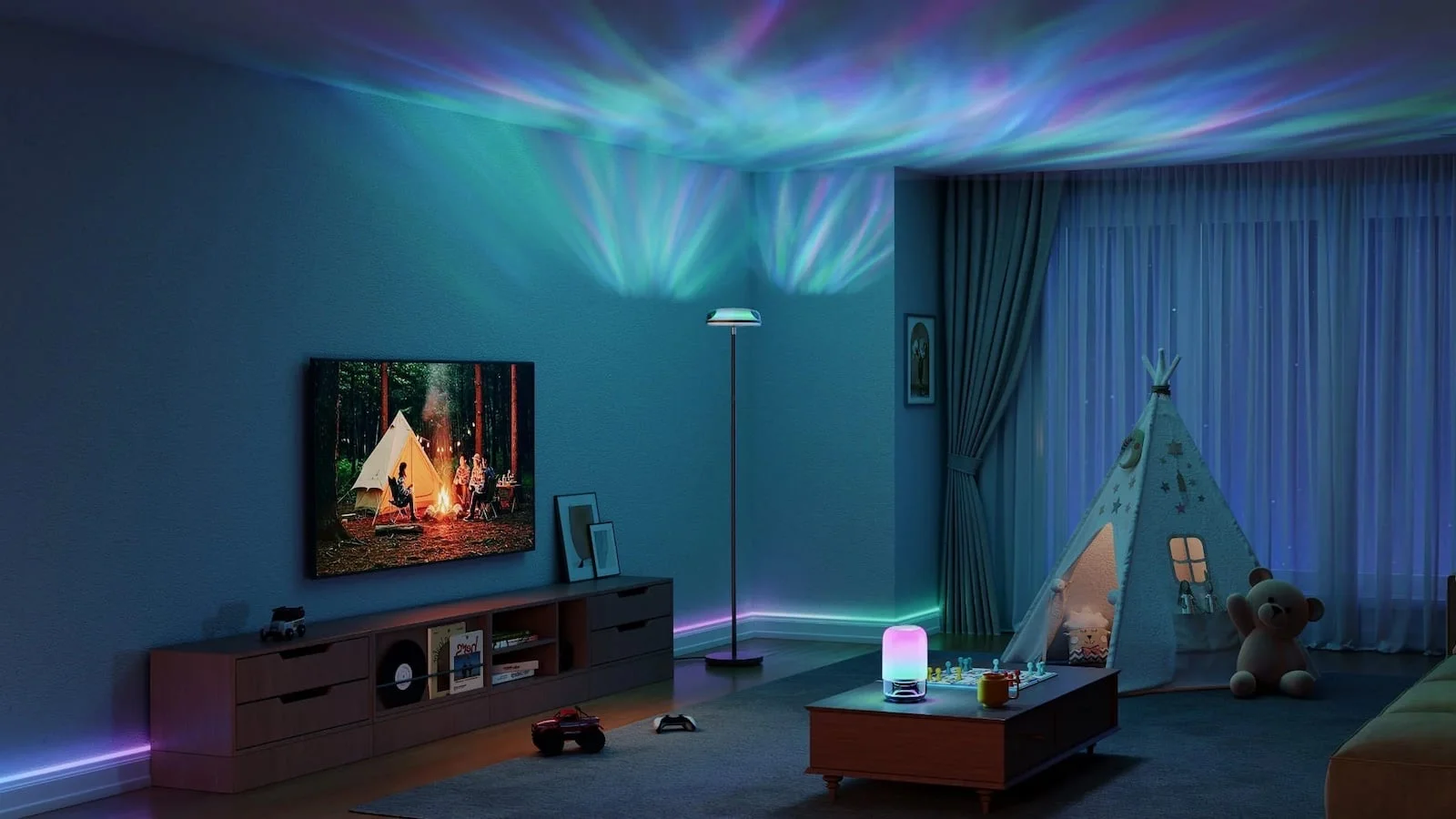 Govee uplighter floor lamp умный торшер - миниатюра 7