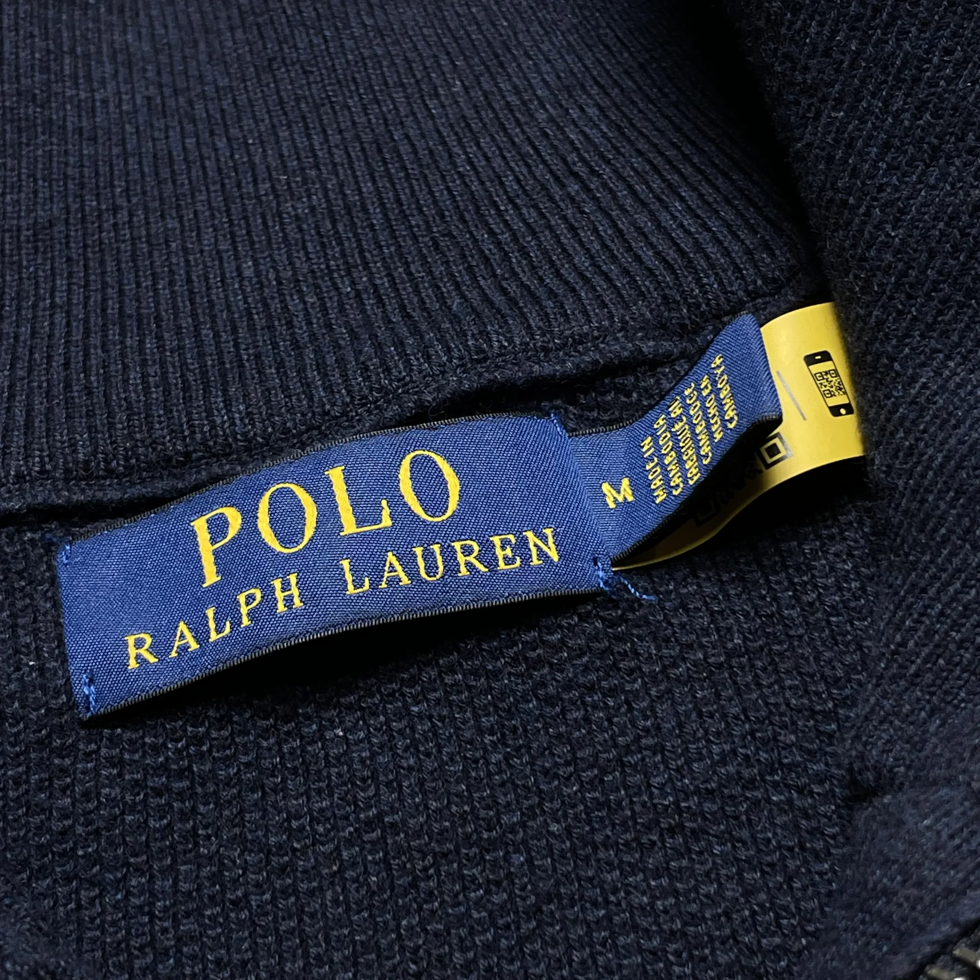 Polo Ralph Lauren свитер полузамок M оригинал - миниатюра 6