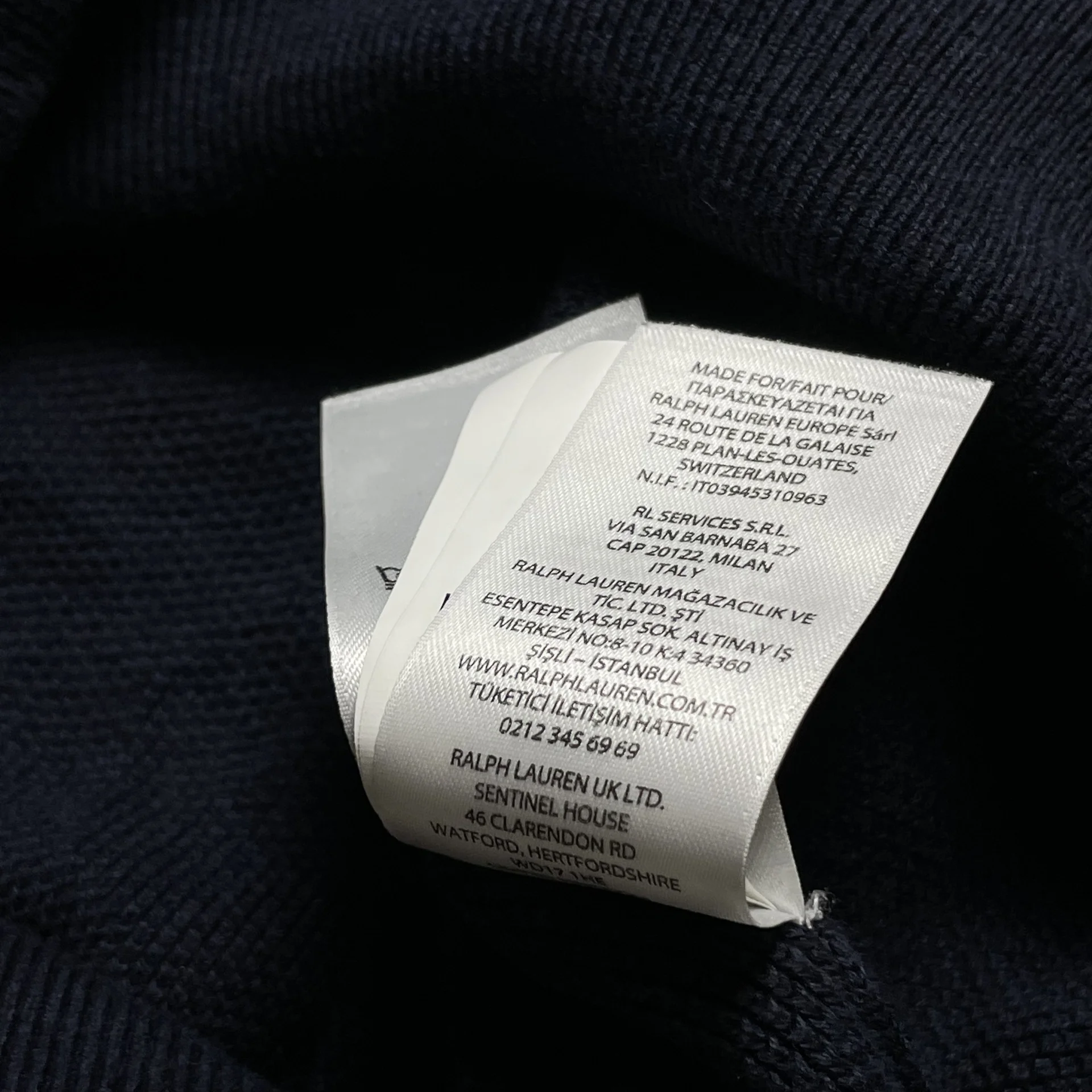 Polo Ralph Lauren свитер полузамок M оригинал - миниатюра 7