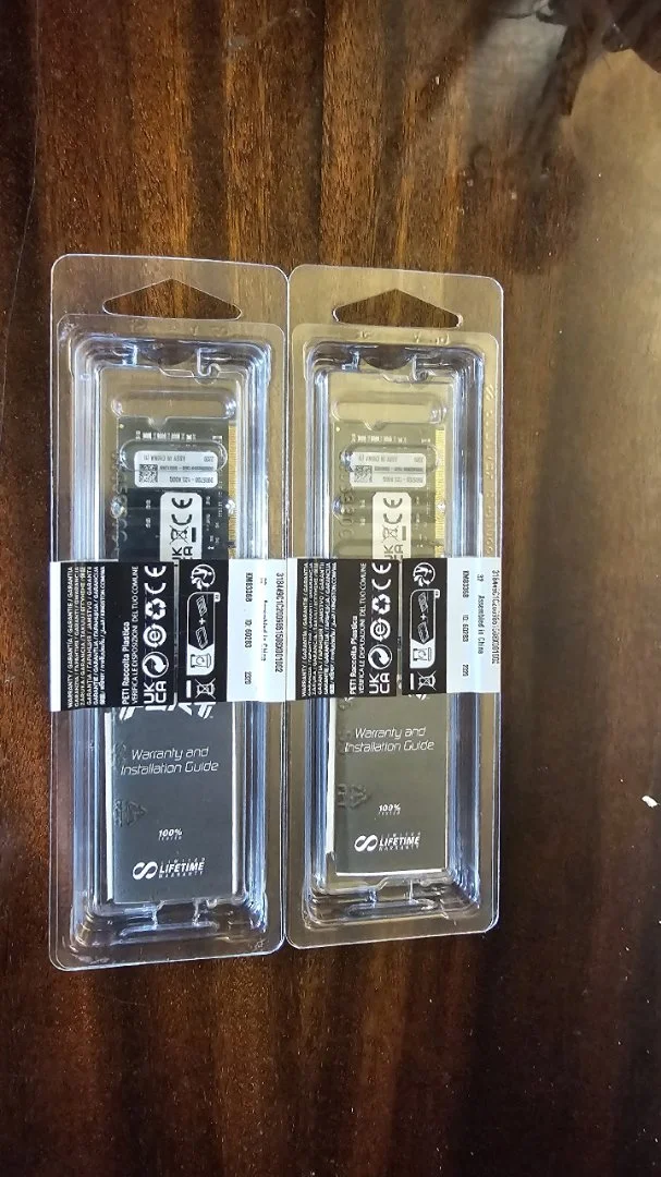 sodimm kingston ddr4 16gb (2x8) 3200 - миниатюра 2