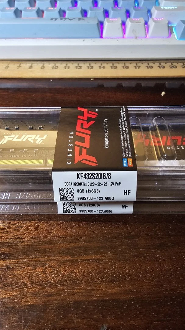 sodimm kingston ddr4 16gb (2x8) 3200 - миниатюра 3