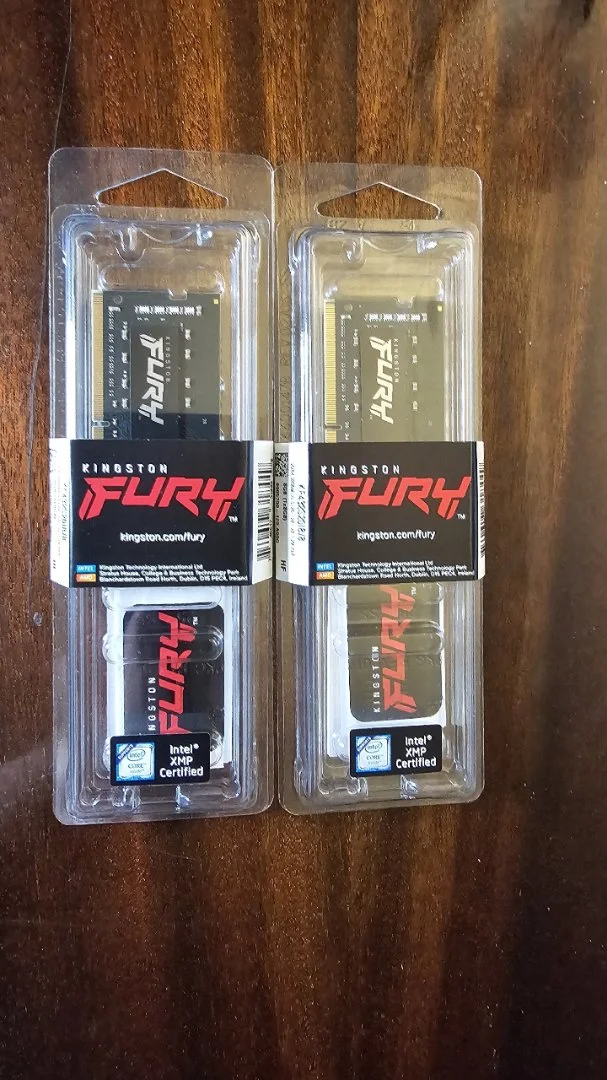 sodimm kingston ddr4 16gb (2x8) 3200 - миниатюра 4