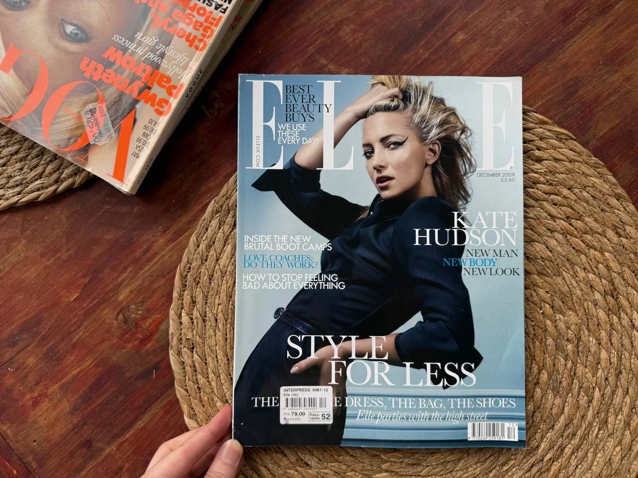 Британский журнал Elle 2009 Кейт Хадсон на англ - изображение 1