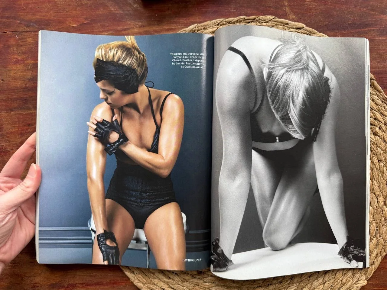 Британский журнал Elle 2009 Кейт Хадсон на англ - миниатюра 2