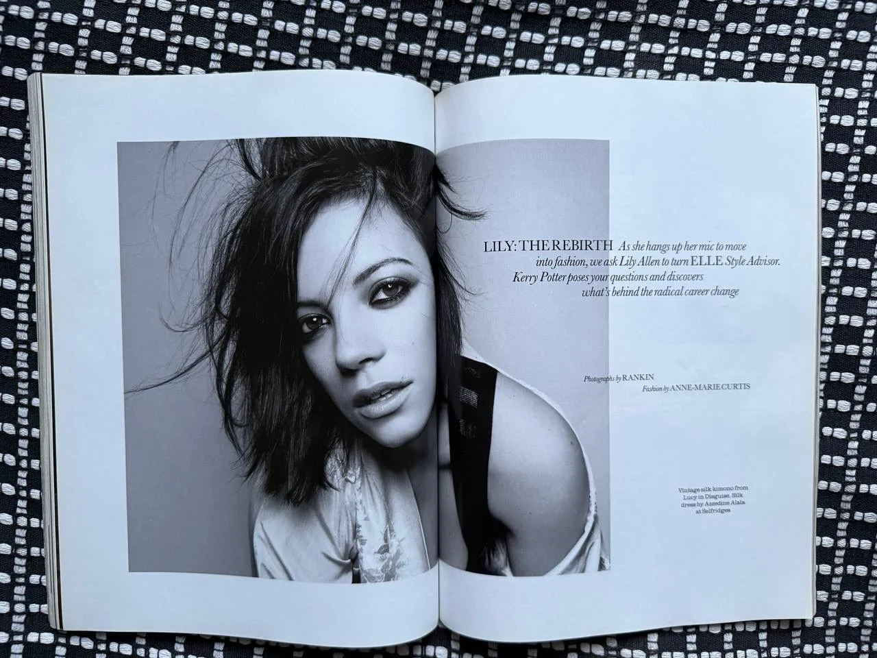 Британский журнал Elle 2010 Лили Аллен - миниатюра 2