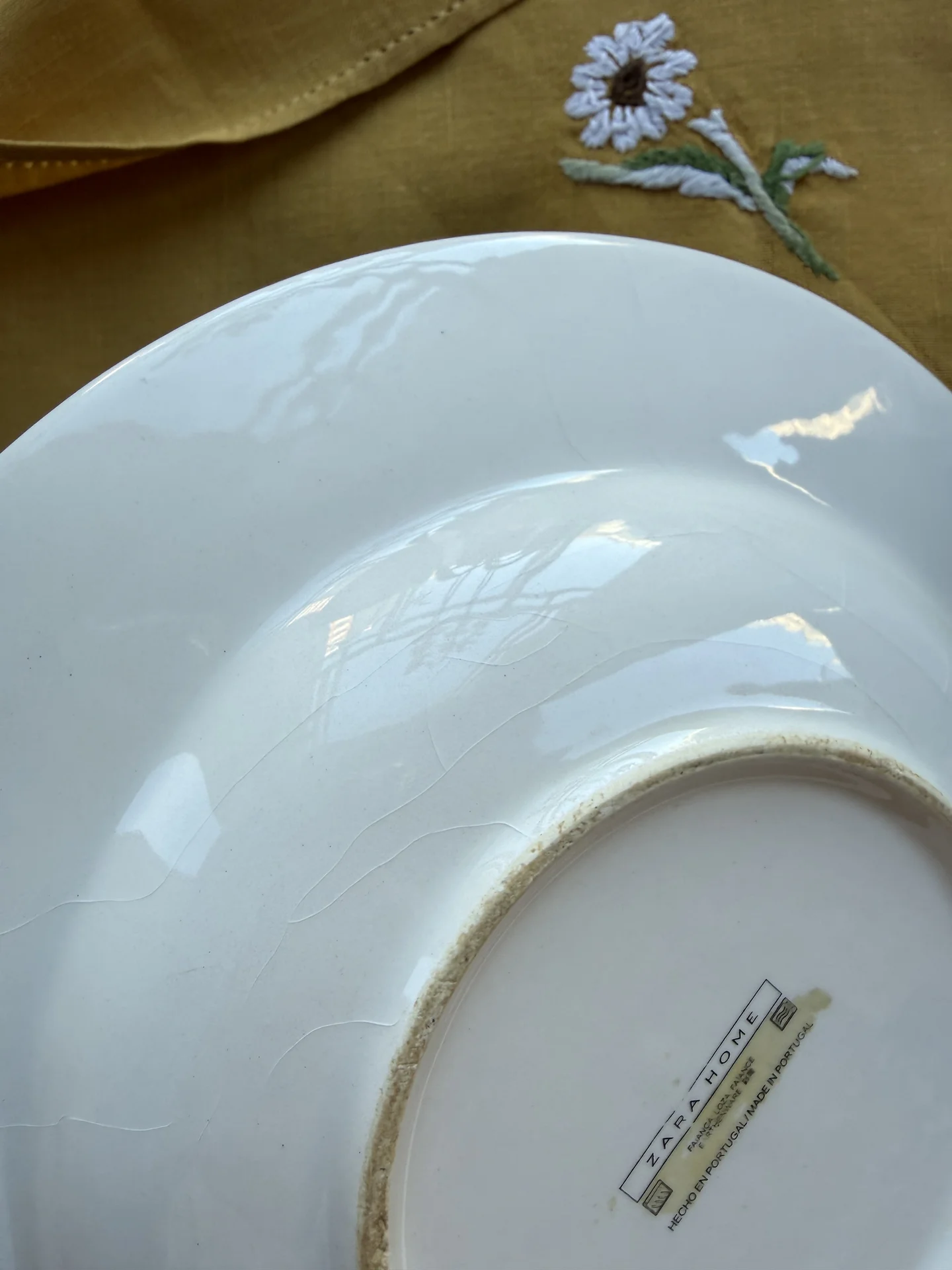 Zara Home тарелка голубая для красивого завтрака - миниатюра 7