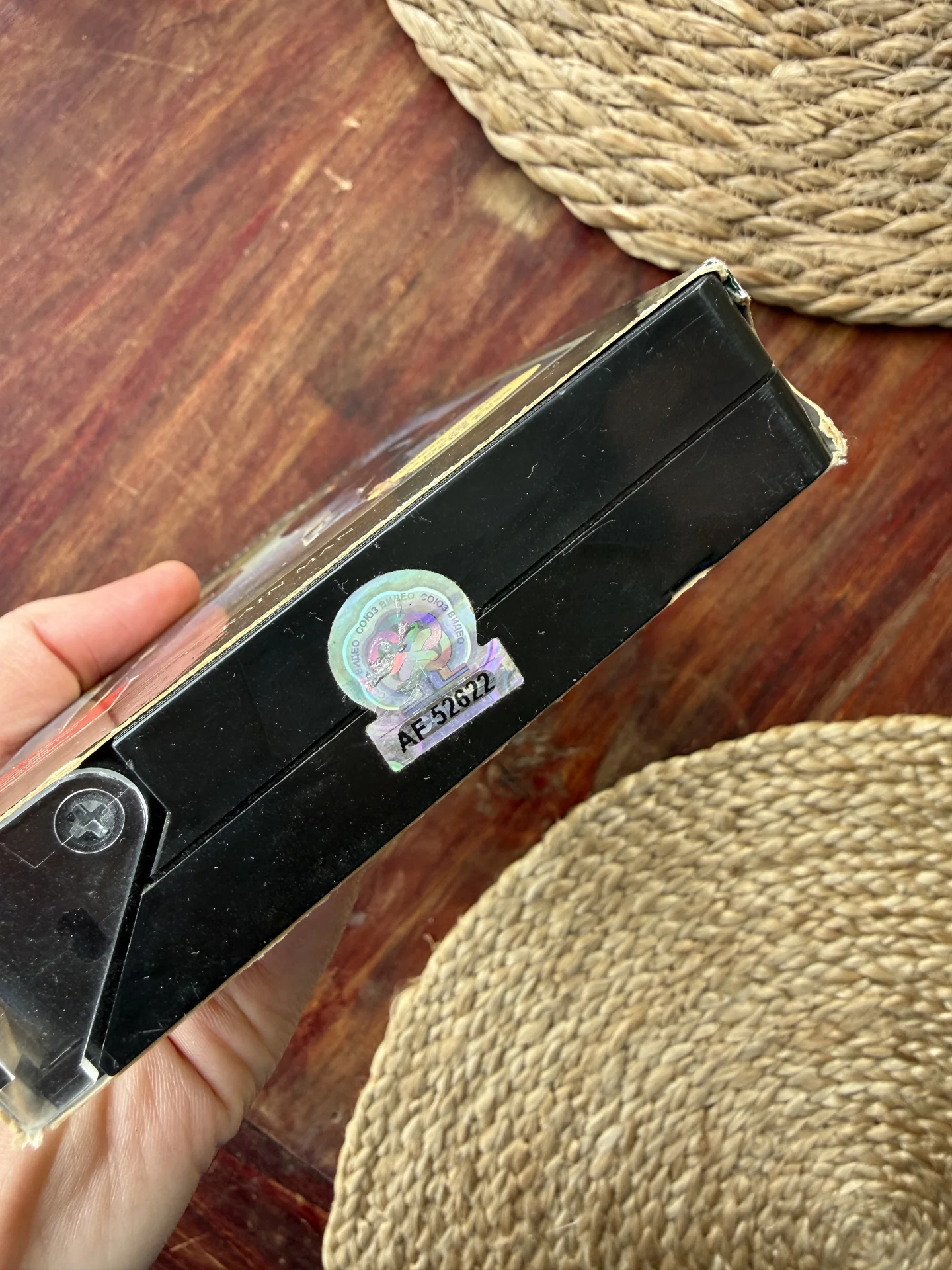 Видеокассета VHS Человек дождя лицензия - миниатюра 2