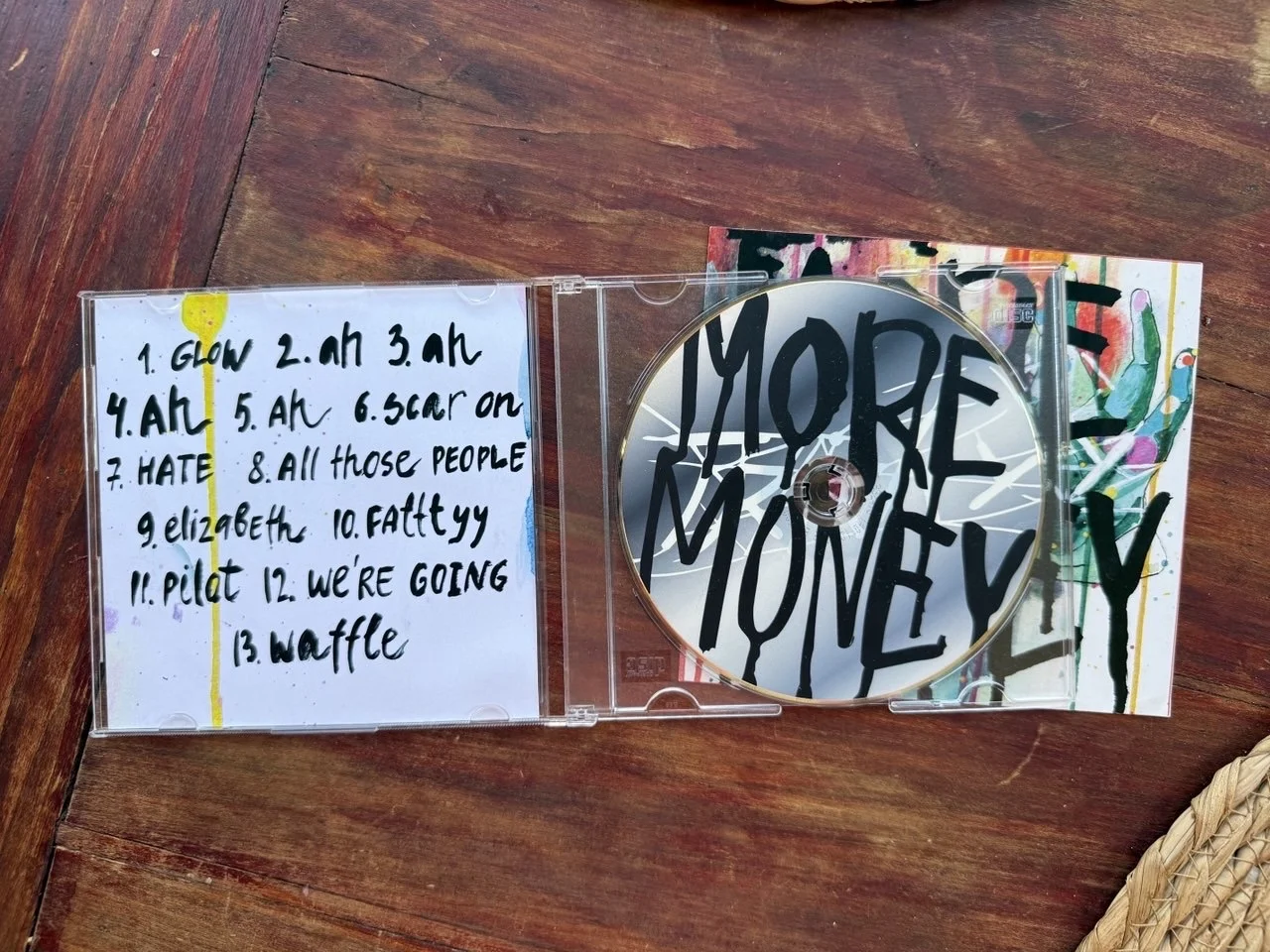 CD диск Наадя / Moremoney / Надя Грицкевич - миниатюра 7